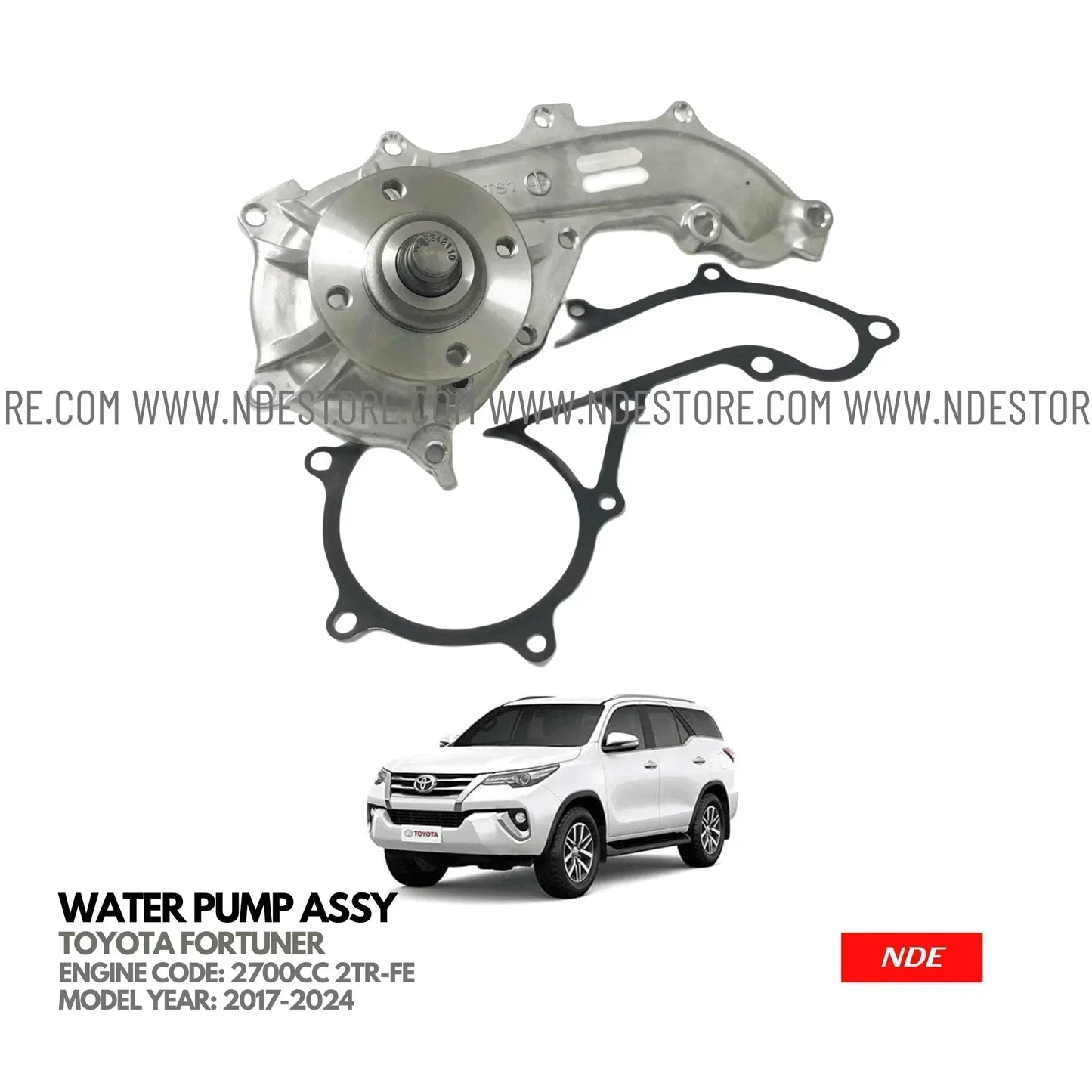 WATER PUMP ASSY FOR TOYOTA FORTUNER - ndestore.com