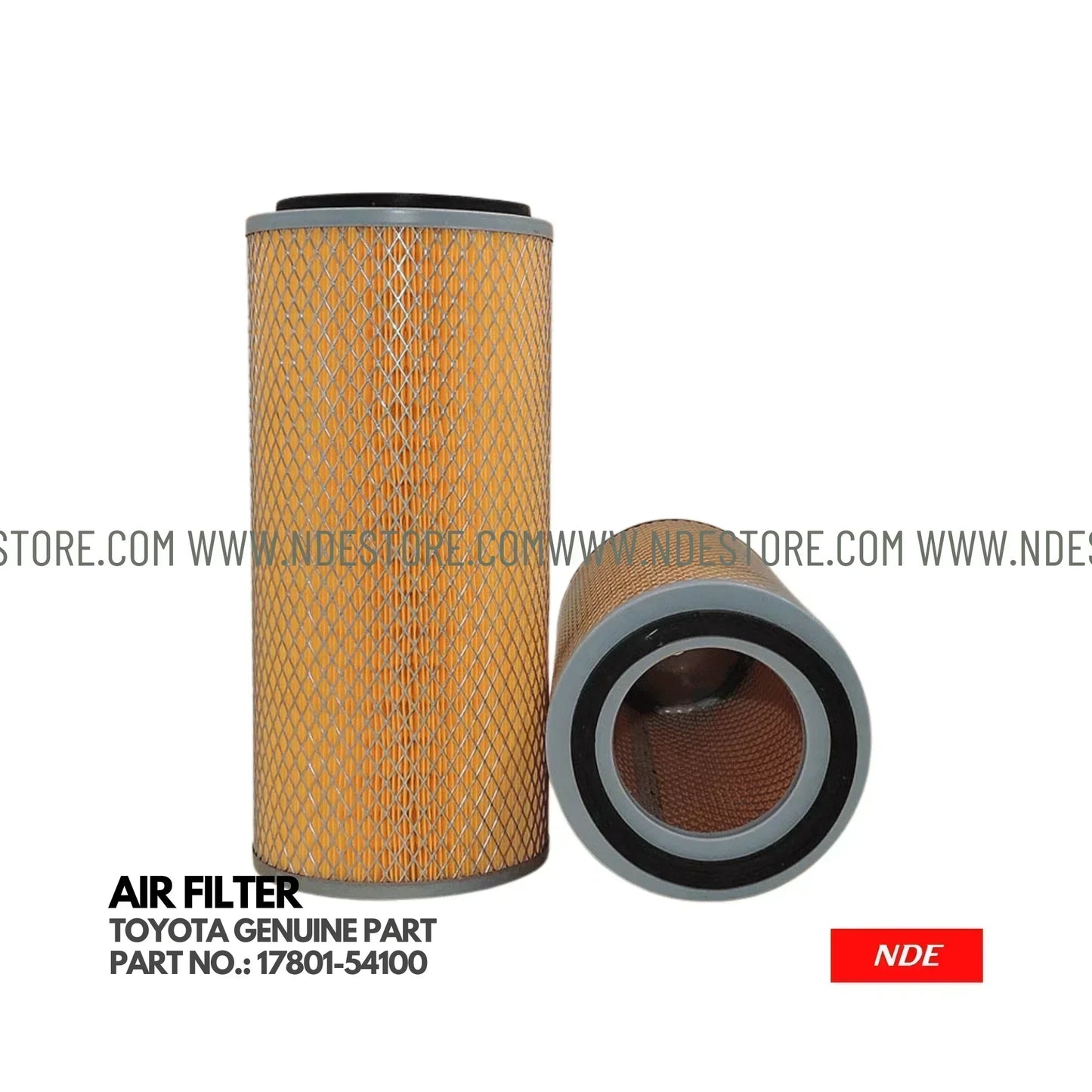 AIR FILTER ELEMENT TOYOTA GENUINE PART (17801-54100) - ndestore.com