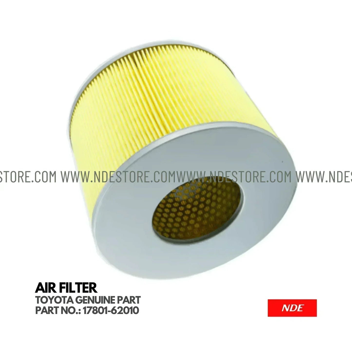 AIR FILTER ELEMENT TOYOTA GENUINE PART (17801-62010) - ndestore.com