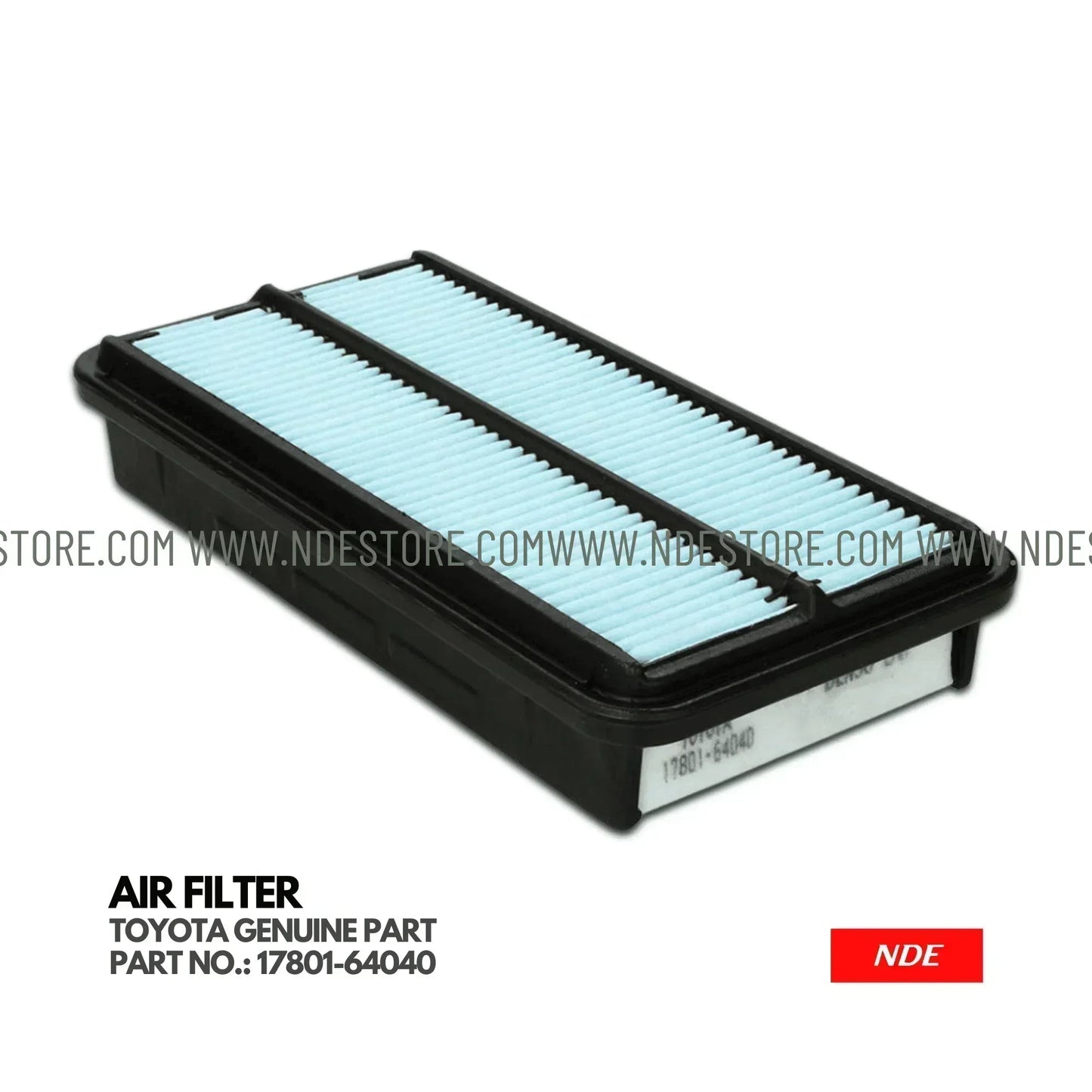 AIR FILTER ELEMENT TOYOTA GENUINE PART (17801-64040) - ndestore.com