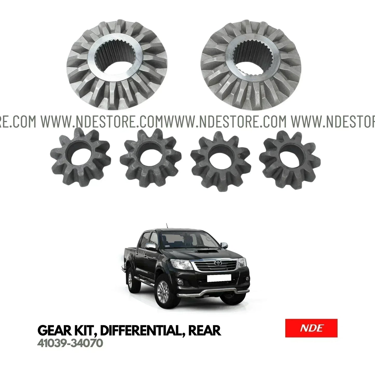 GEAR KIT DIFFERENTIAL REAR FOR TOYOTA HILUX - ndestore.com