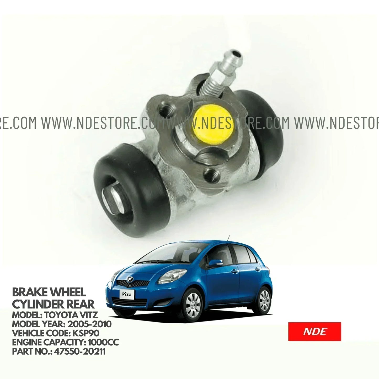 WHEEL CYLINDER BRAKE FOR TOYOTA VITZ KSP90 (2005-2010) - ndestore.com