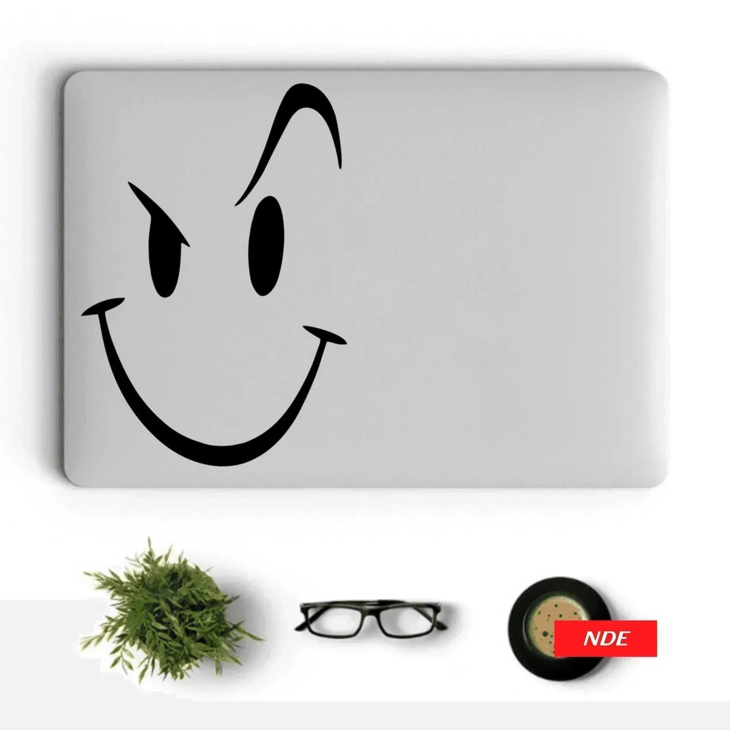 LAPTOP STICKER NAUGHTY SMILE - ndestore.com
