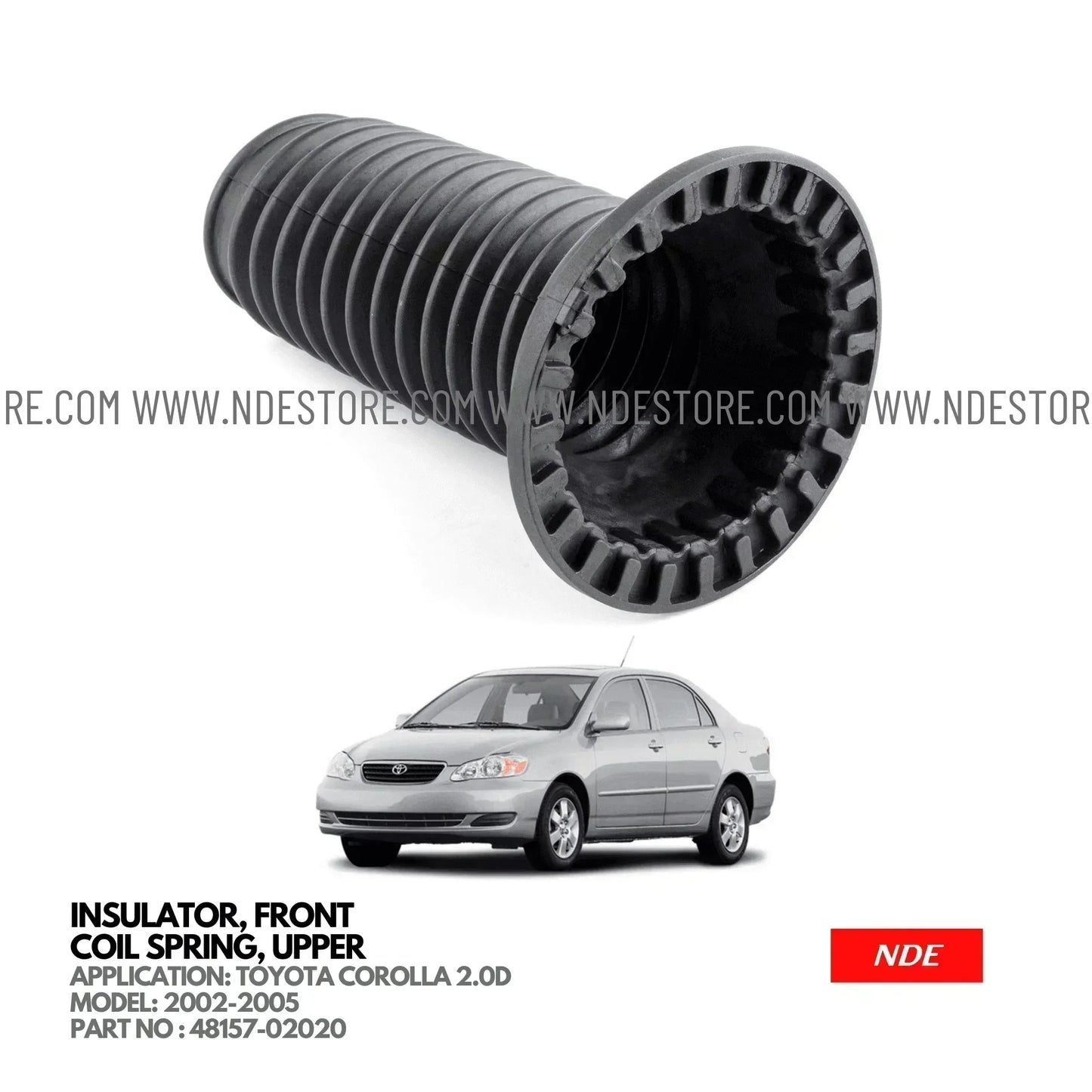 SHOCK ABSORBER COIL SPRING UPPER COVER FOR TOYOTA COROLLA 2.0D (2002-2005) - ndestore.com