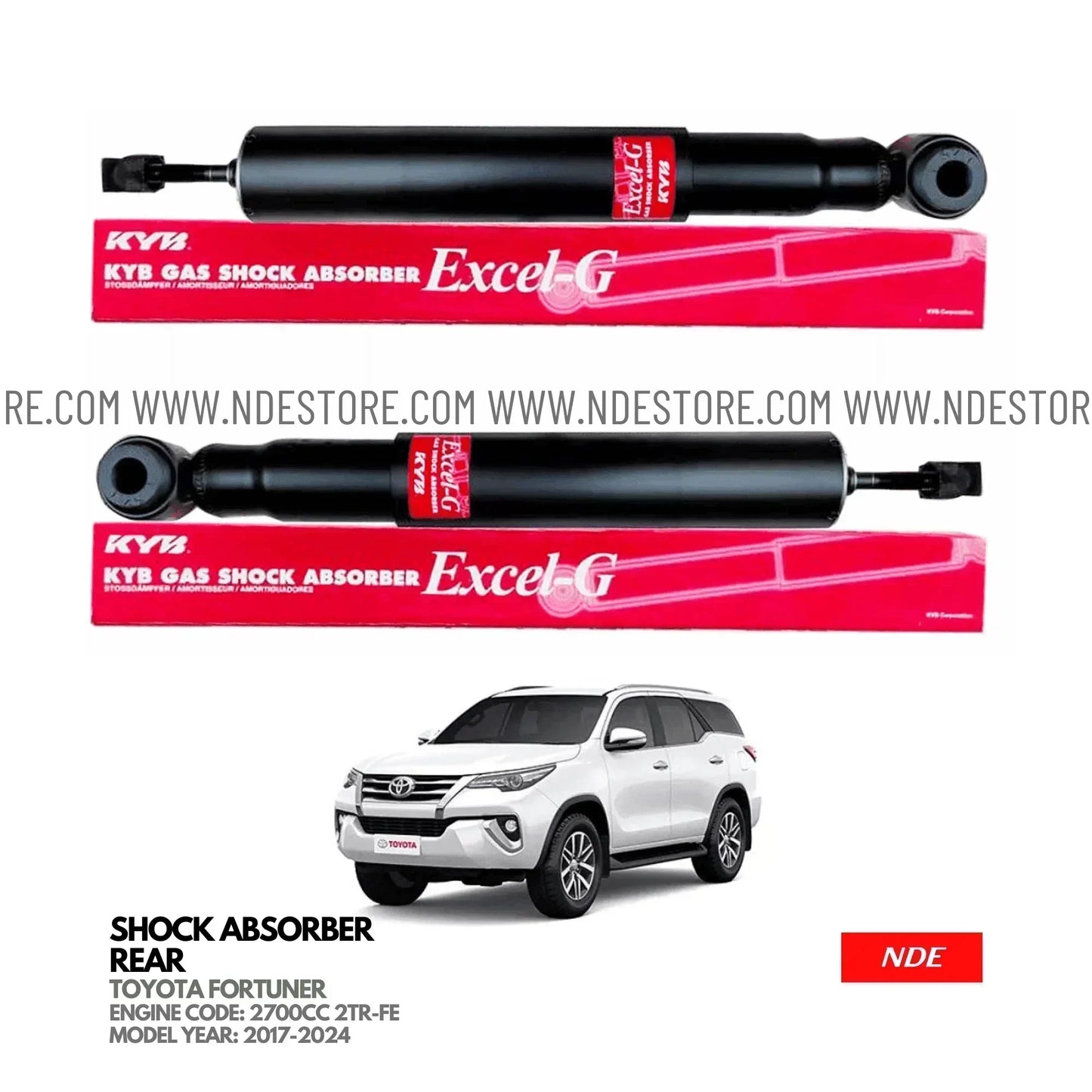 SHOCK ABSORBER ASSY SET REAR FOR TOYOTA FORTUNER - ndestore.com