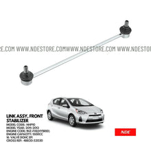 LINK ASSY FRONT STABILIZER FOR TOYOTA AQUA (2011-2013) - ndestore.com