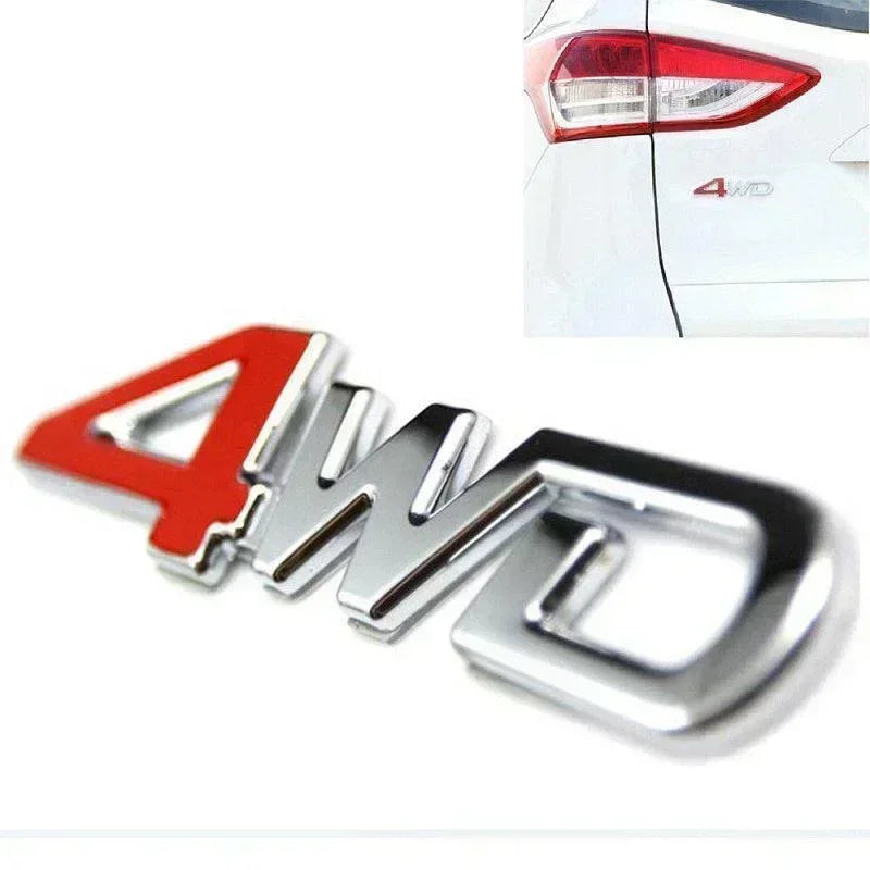 EMBLEM BADGE 4WD 3D WATERPROOF LOGO - ndestore.com