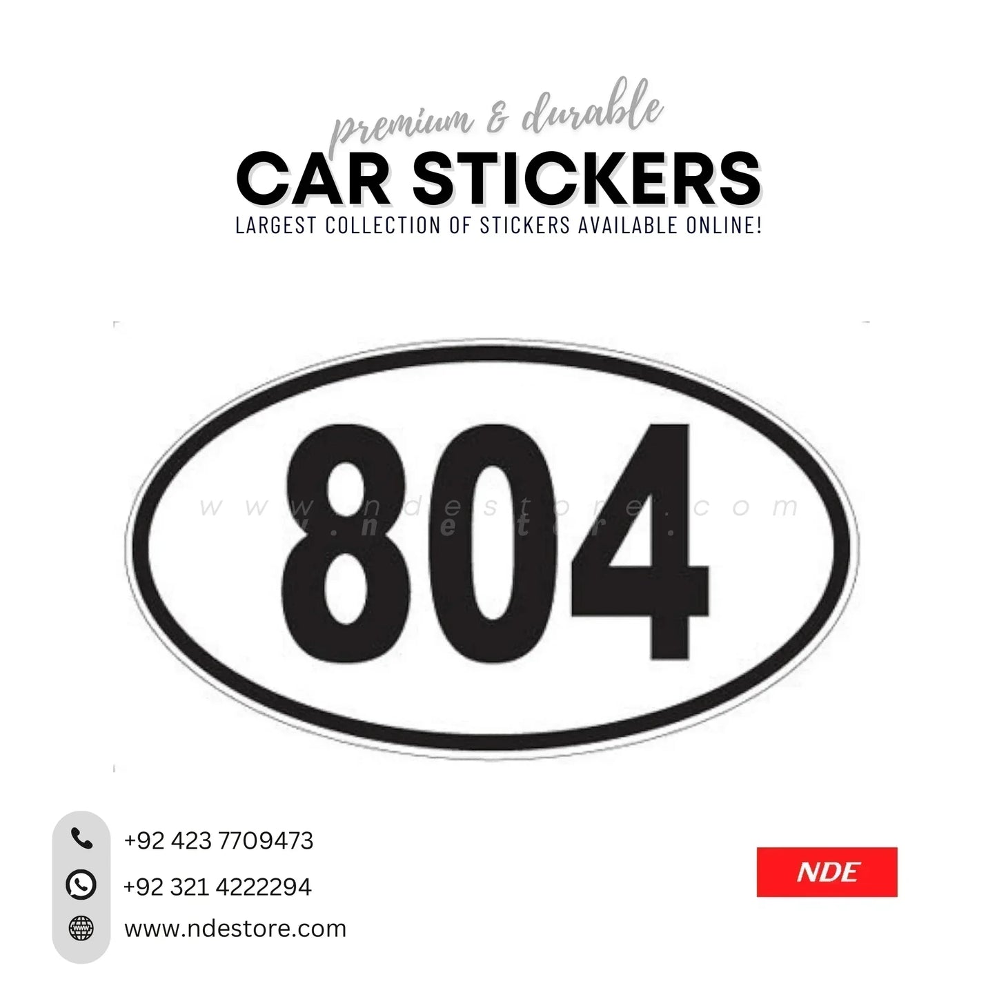STICKER 804 (SKU:141034) - ndestore.com