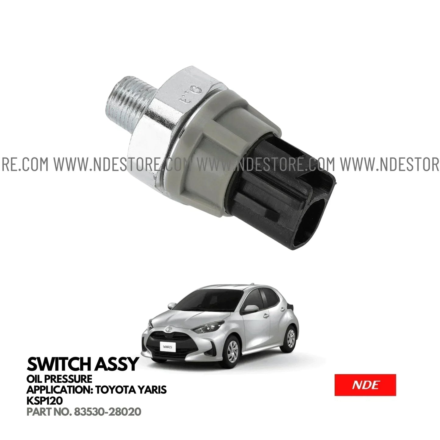 SWITCH ASSY, OIL PRESSURE FOR TOYOTA YARIS KSP210 JDM (2020-2025) - ndestore.com