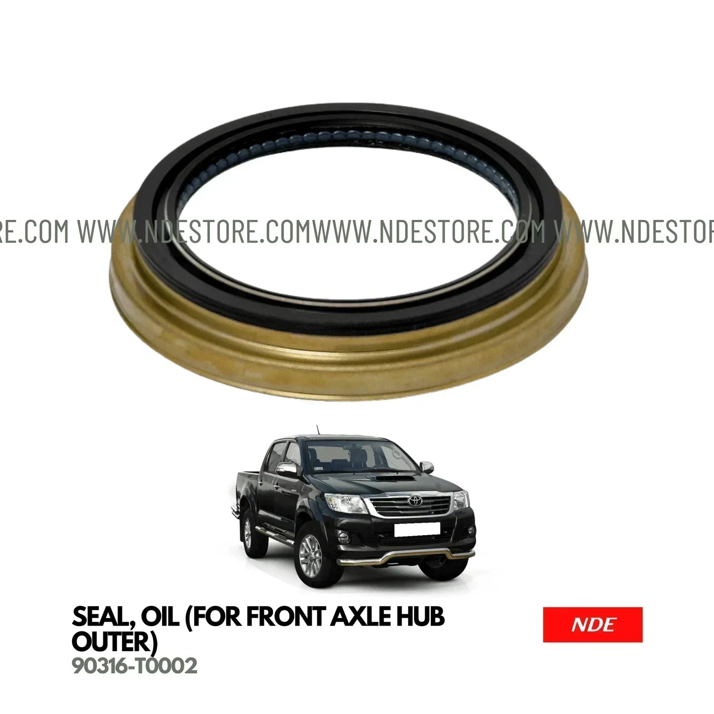 SEAL OIL FOR FRONT AXLE HUB OUTER FOR TOYOTA HILUX - ndestore.com