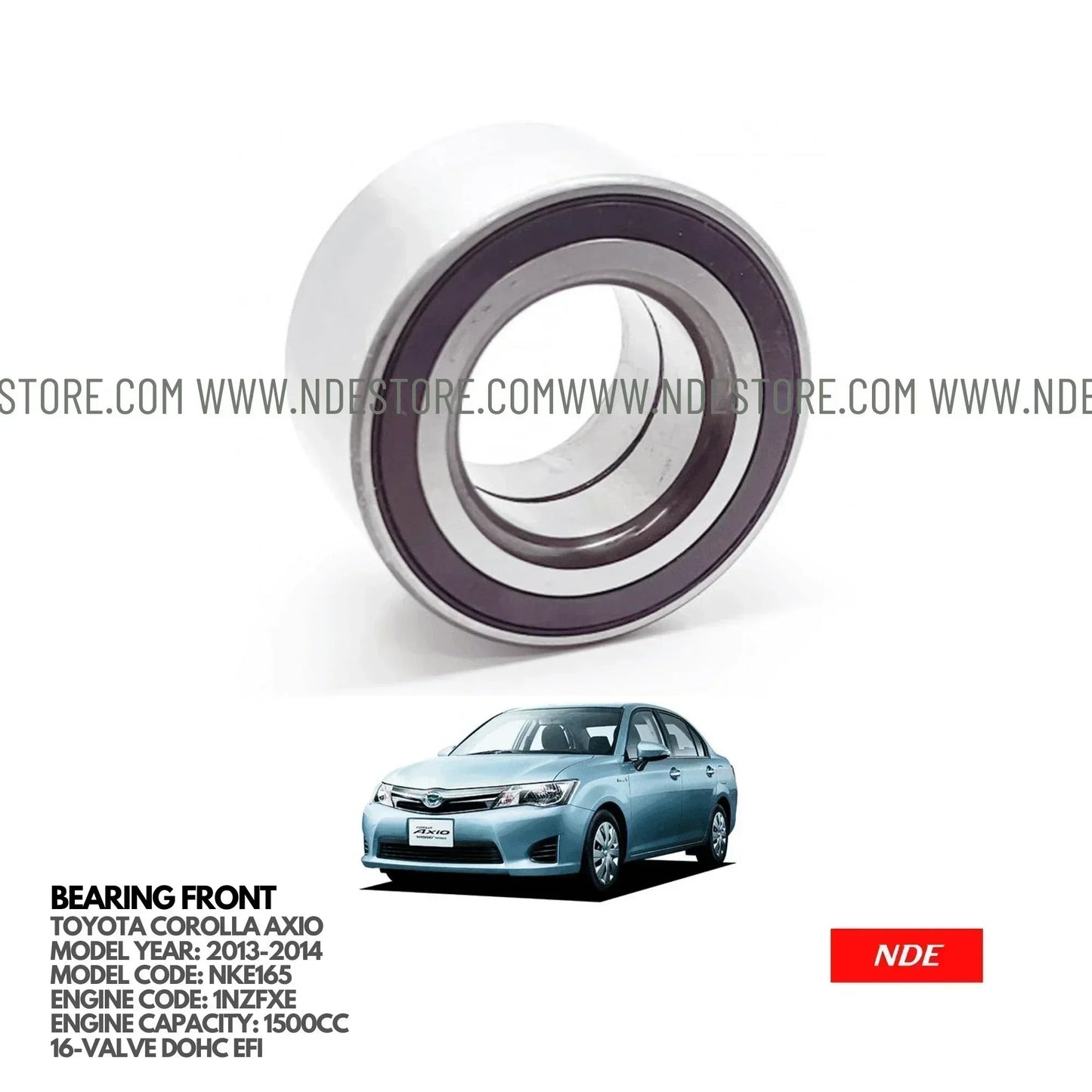 BEARING FRONT WHEEL FOR TOYOTA COROLLA AXIO HYBRID (2013-2014) - ndestore.com