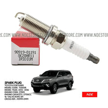 SPARK PLUG IRIDIUM GENUINE FOR TOYOTA FORTUNER (2013-2016) - ndestore.com