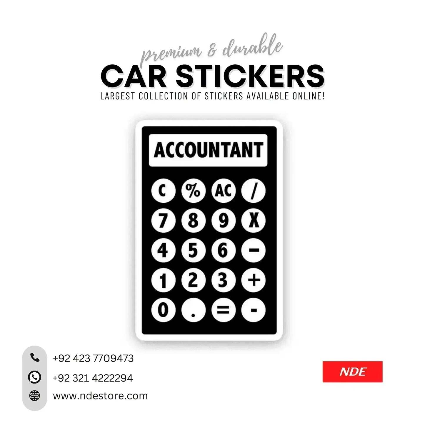 STICKER ACCOUNTANT - ndestore.com