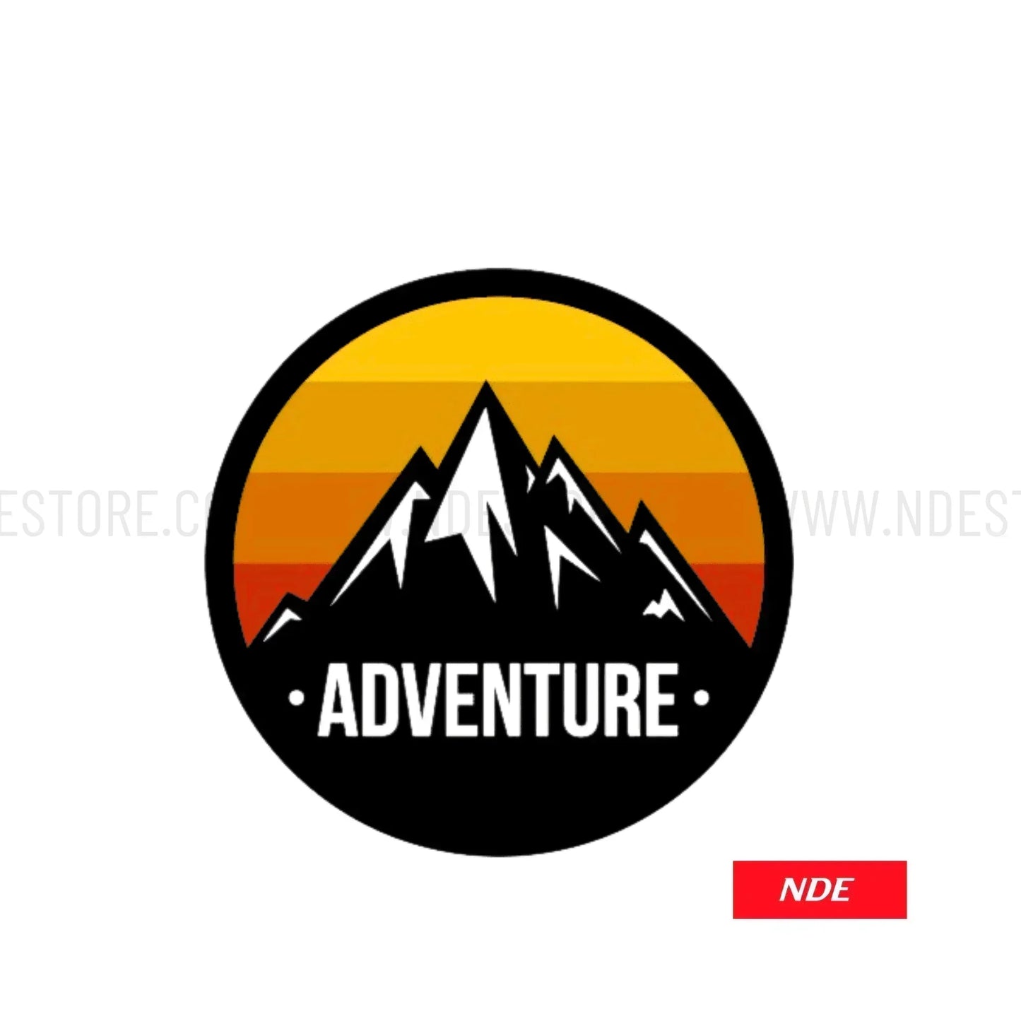 STICKER DECAL MOUNTAIN ADVENTURE - ndestore.com