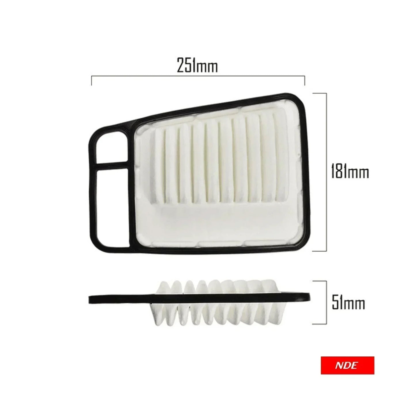 AIR FILTER ELEMENT IMPORTED FOR SUZUKI ALTO JDM - ndestore.com