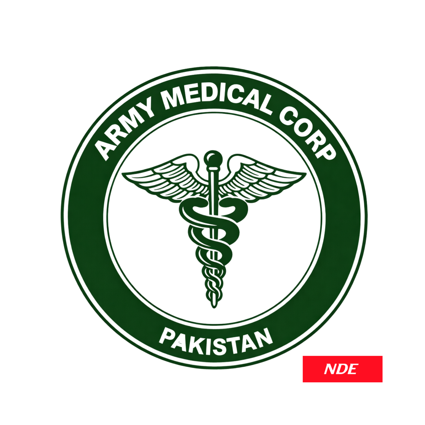 STICKER DECAL ARMY MEDICAL CORP