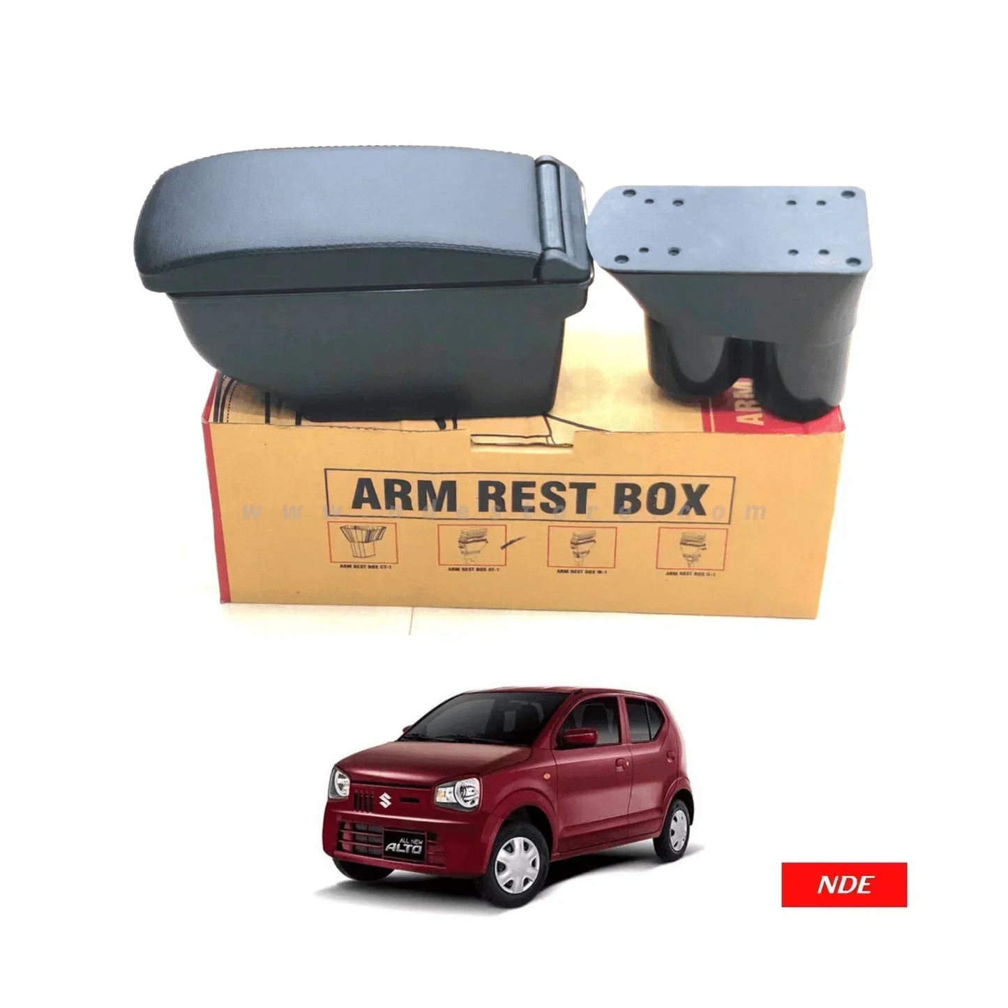 ARM REST CUSTOM FIT FOR SUZUKI ALTO (2018-2025) - ndestore.com
