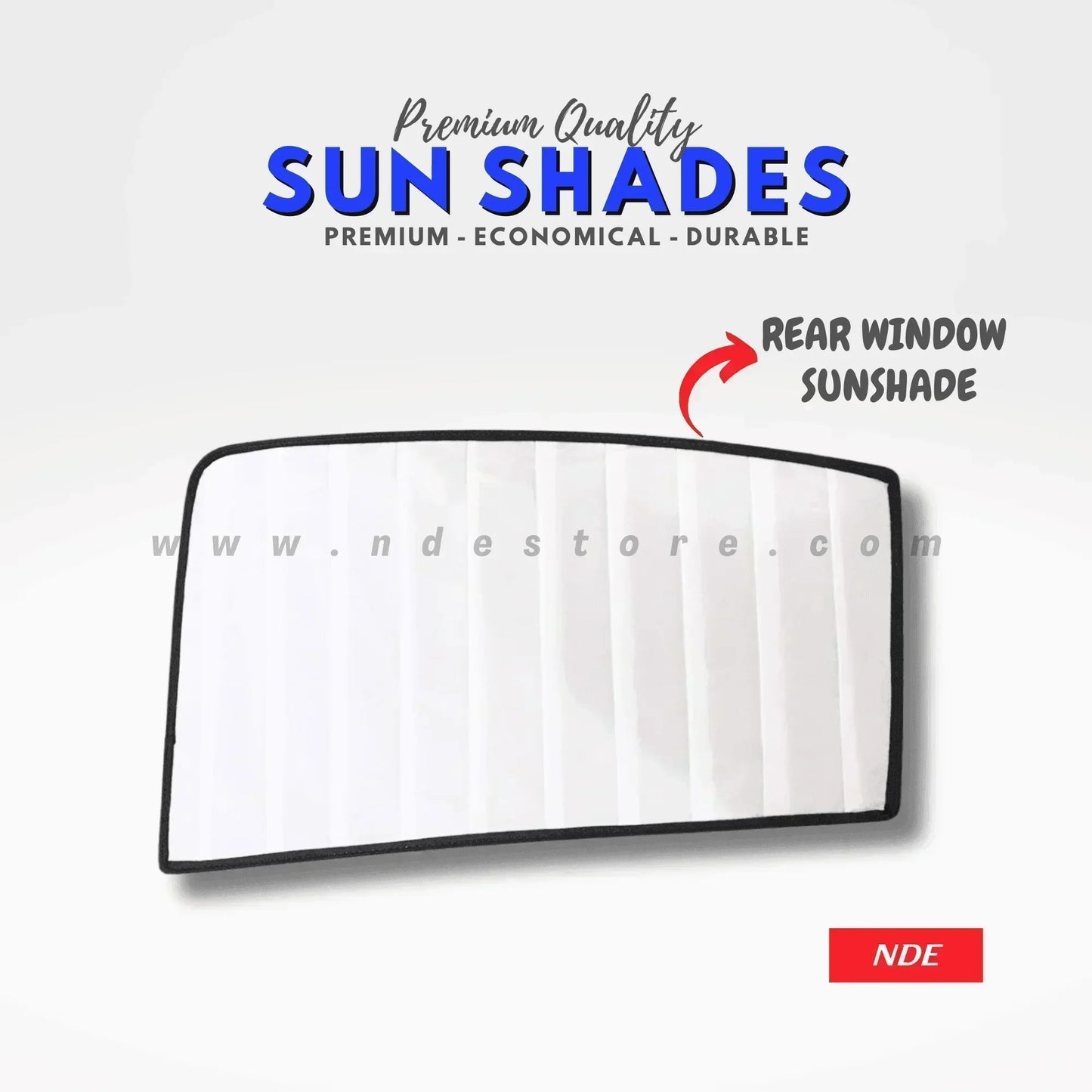 SUN SHADE WHITE WRINKLE FOR HONDA CITY (2021-2025) - ndestore.com