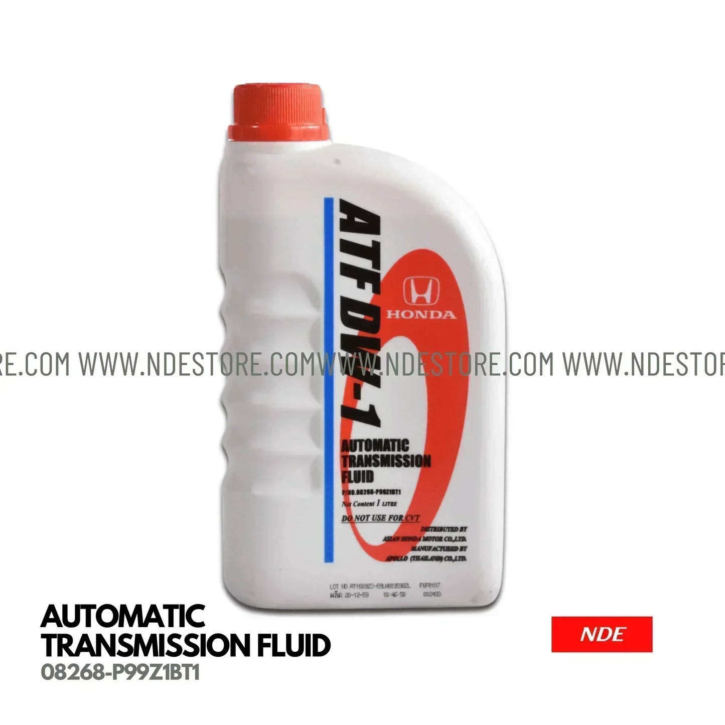TRANSMISSION FLUID ATF DW1 HONDA GENUINE - ndestore.com