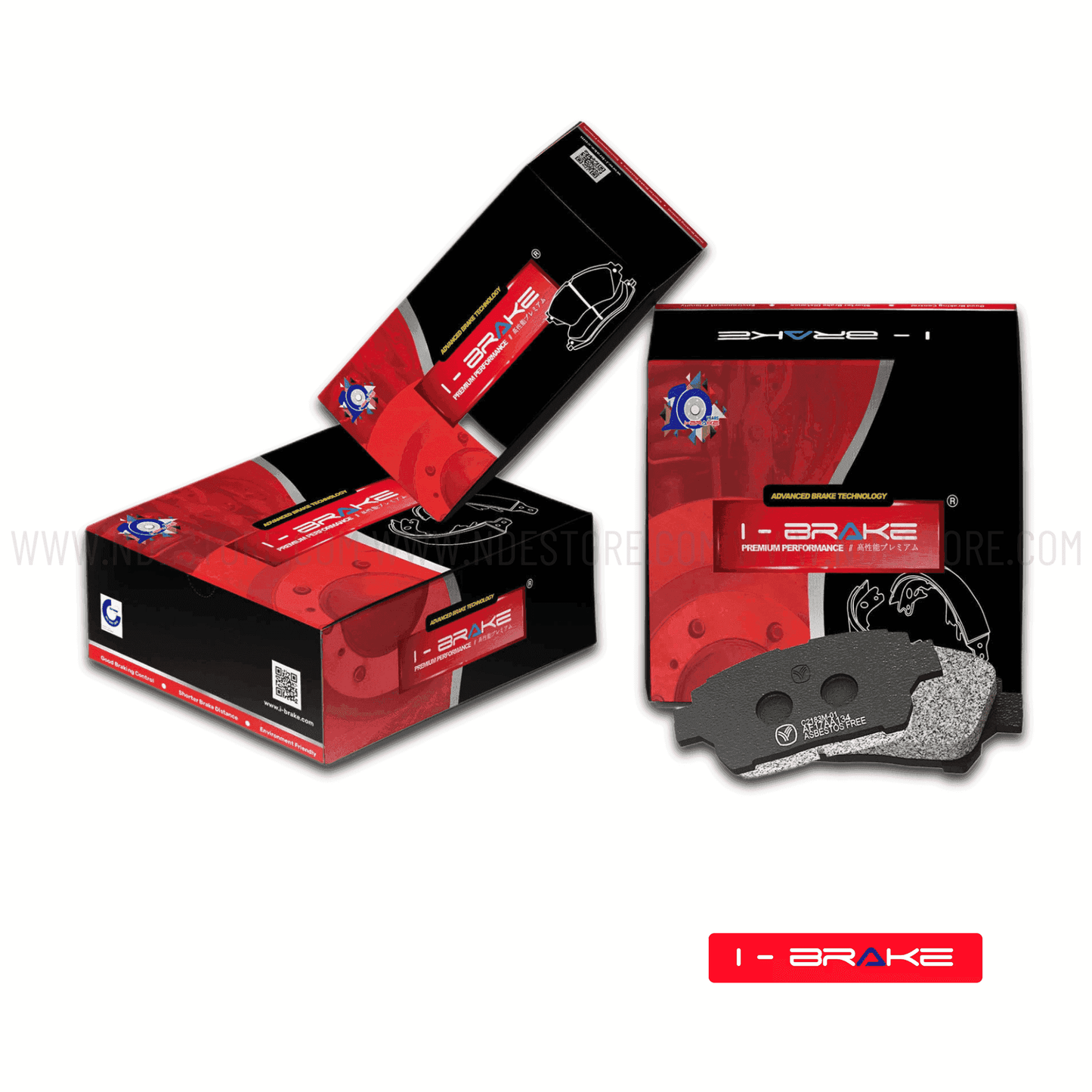 BRAKE DISC PAD SET I-BRAKE FRONT FOR CHANGAN ALSVIN - ndestore.com