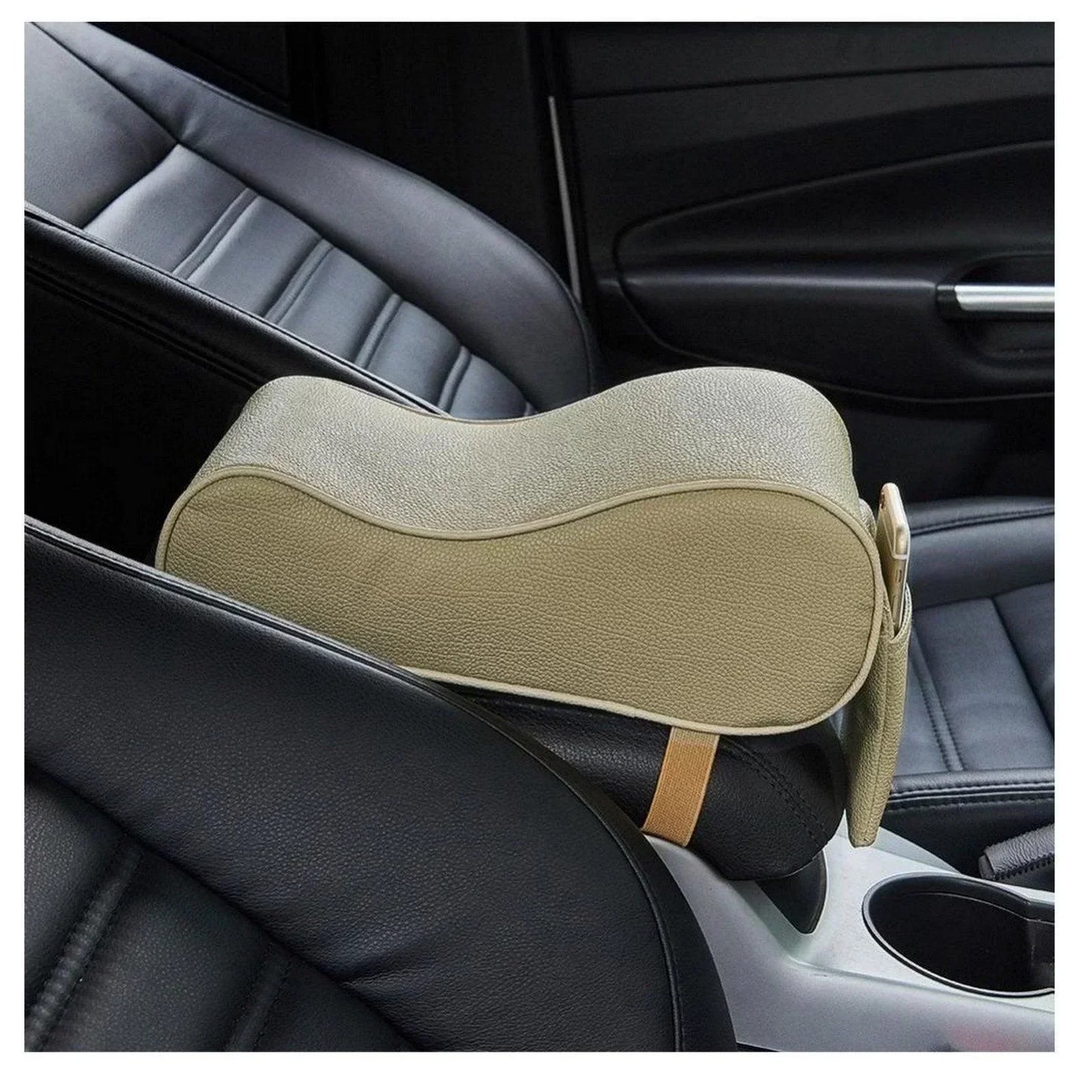 CAR ARMREST CUSHION BLACK - ndestore.com