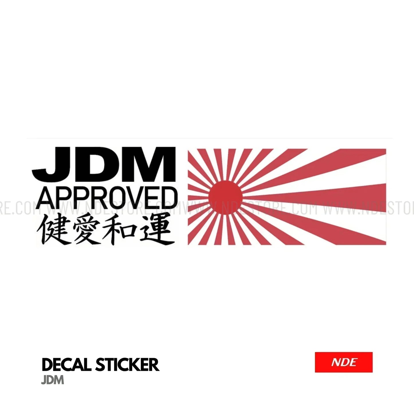 STICKER JDM APPROVED (D6) - ndestore.com