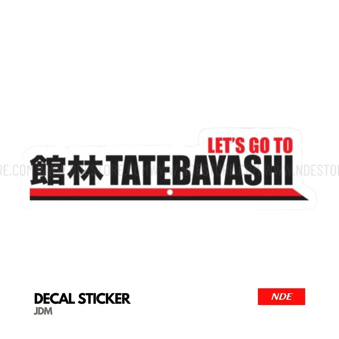 STICKER TATEBAYASHI (D24) - ndestore.com