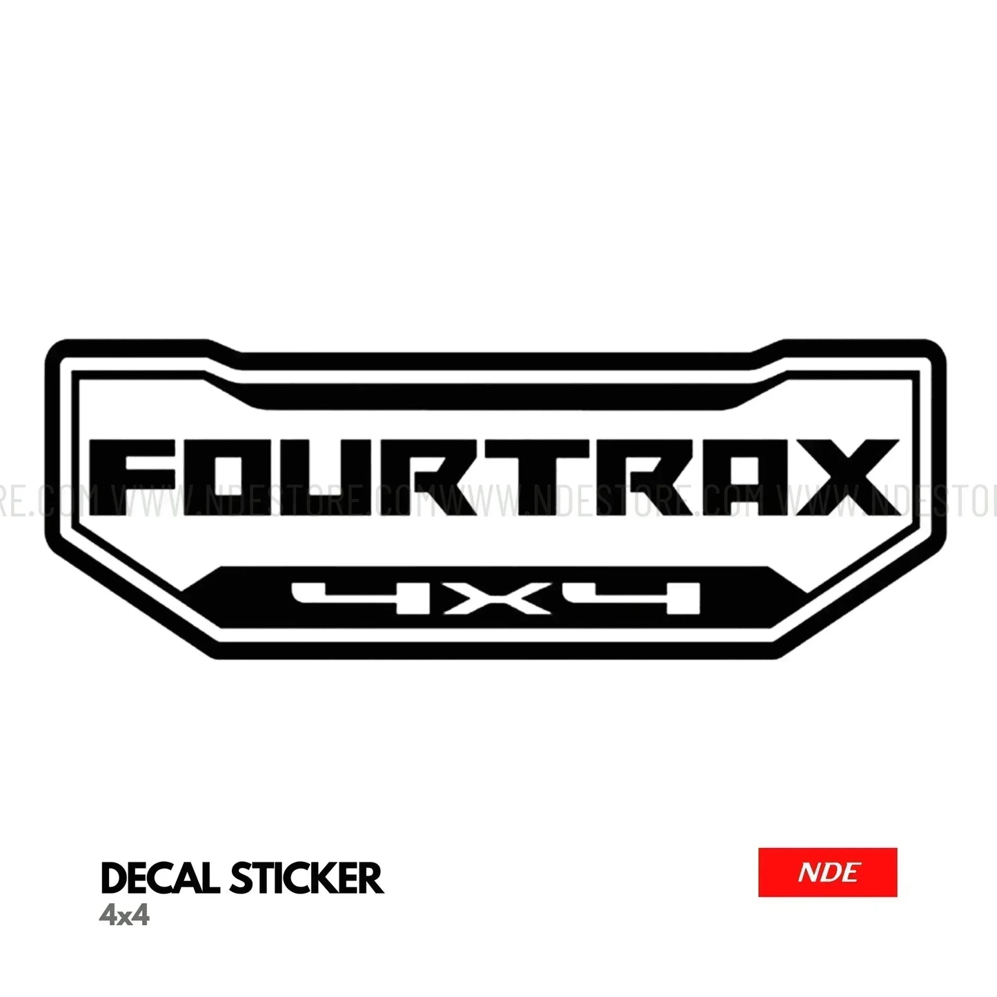 STICKER FOURTRAX 4X4 (D32) - ndestore.com