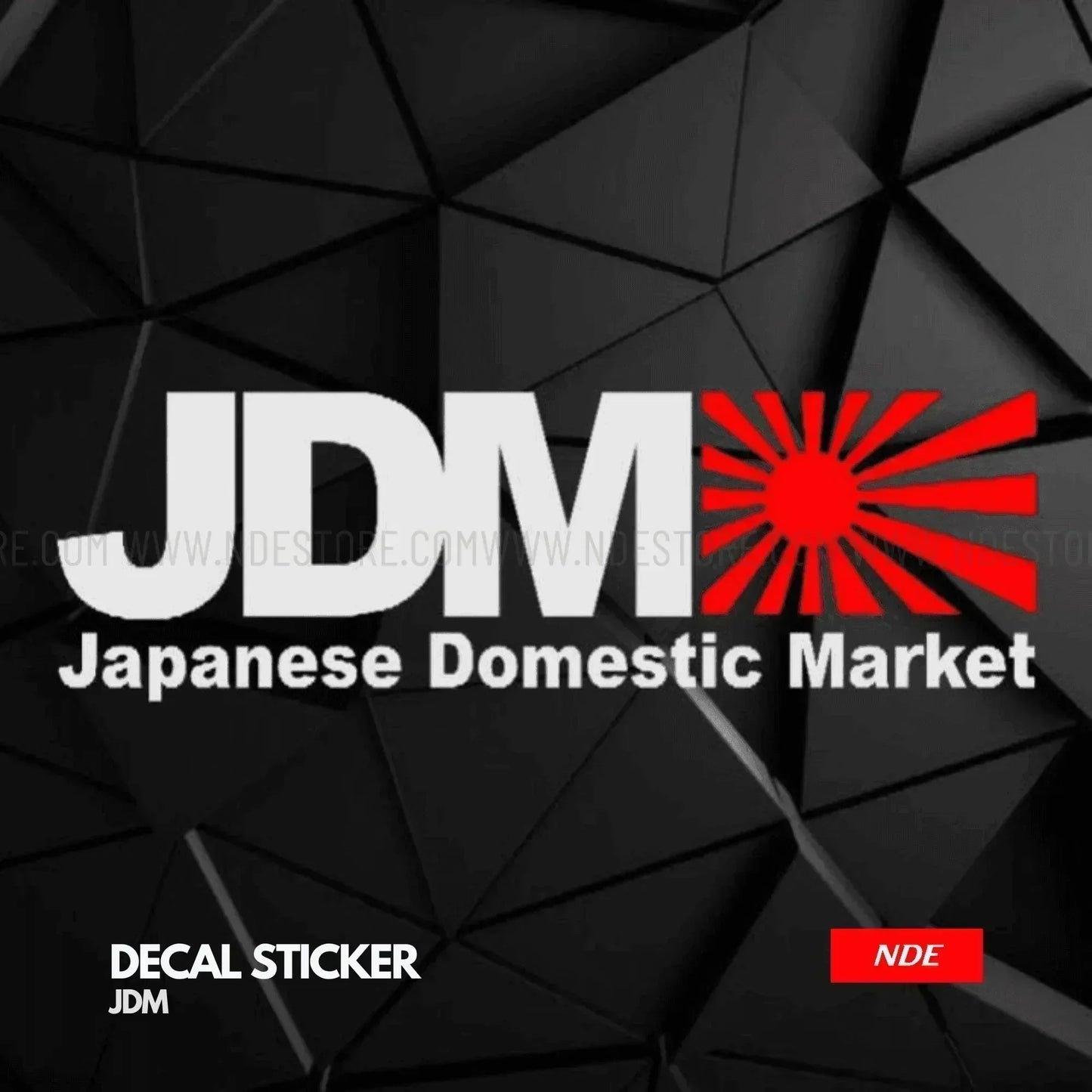 STICKER JDM FLAG (D3) - ndestore.com