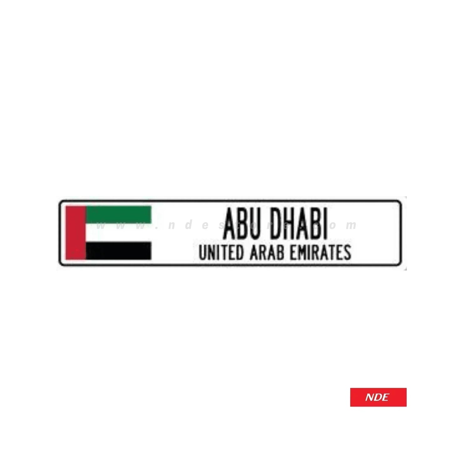 STICKER ABU DHABI (UAE) - ndestore.com