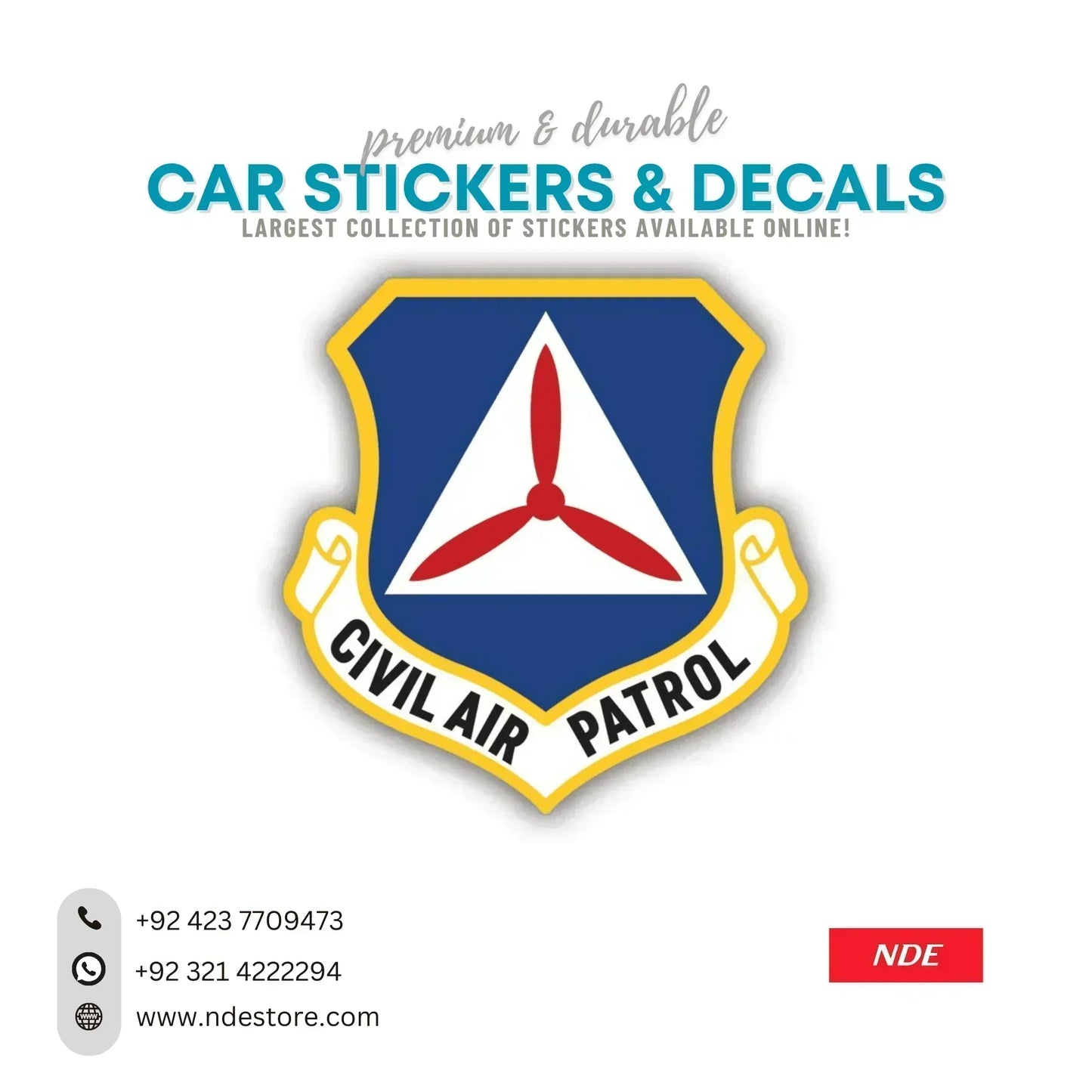 STICKER CIVIL AIR PATROL - ndestore.com