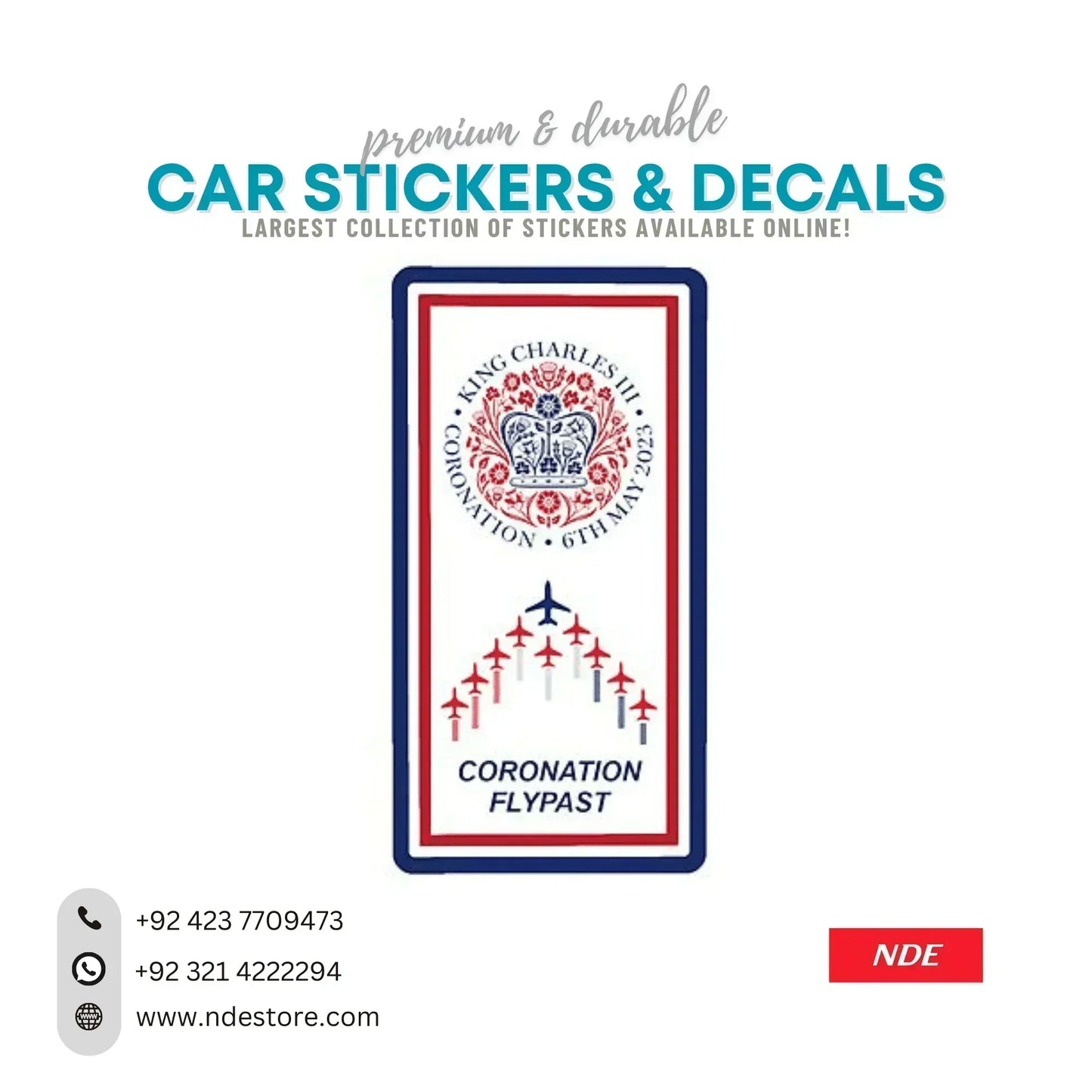 STICKER FLYPAST - ndestore.com