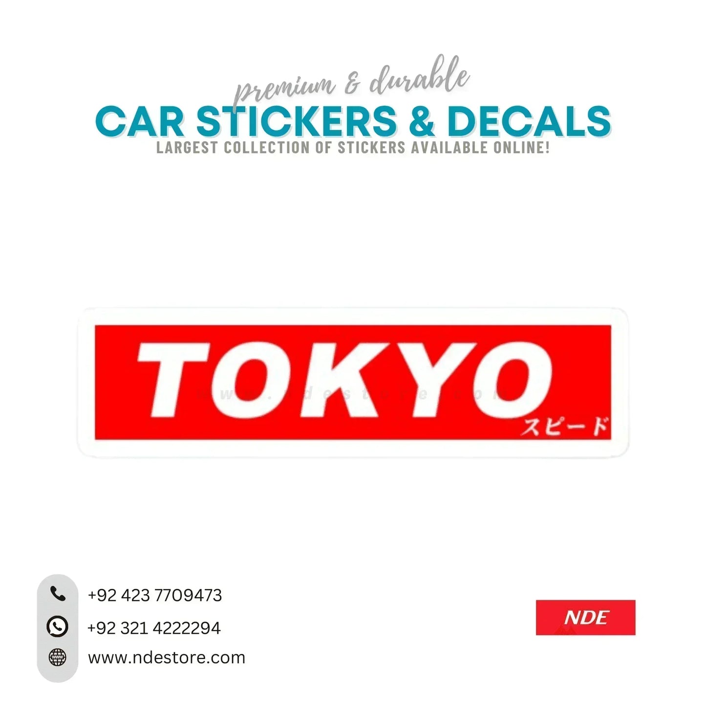 STICKER TOKYO CITY - ndestore.com