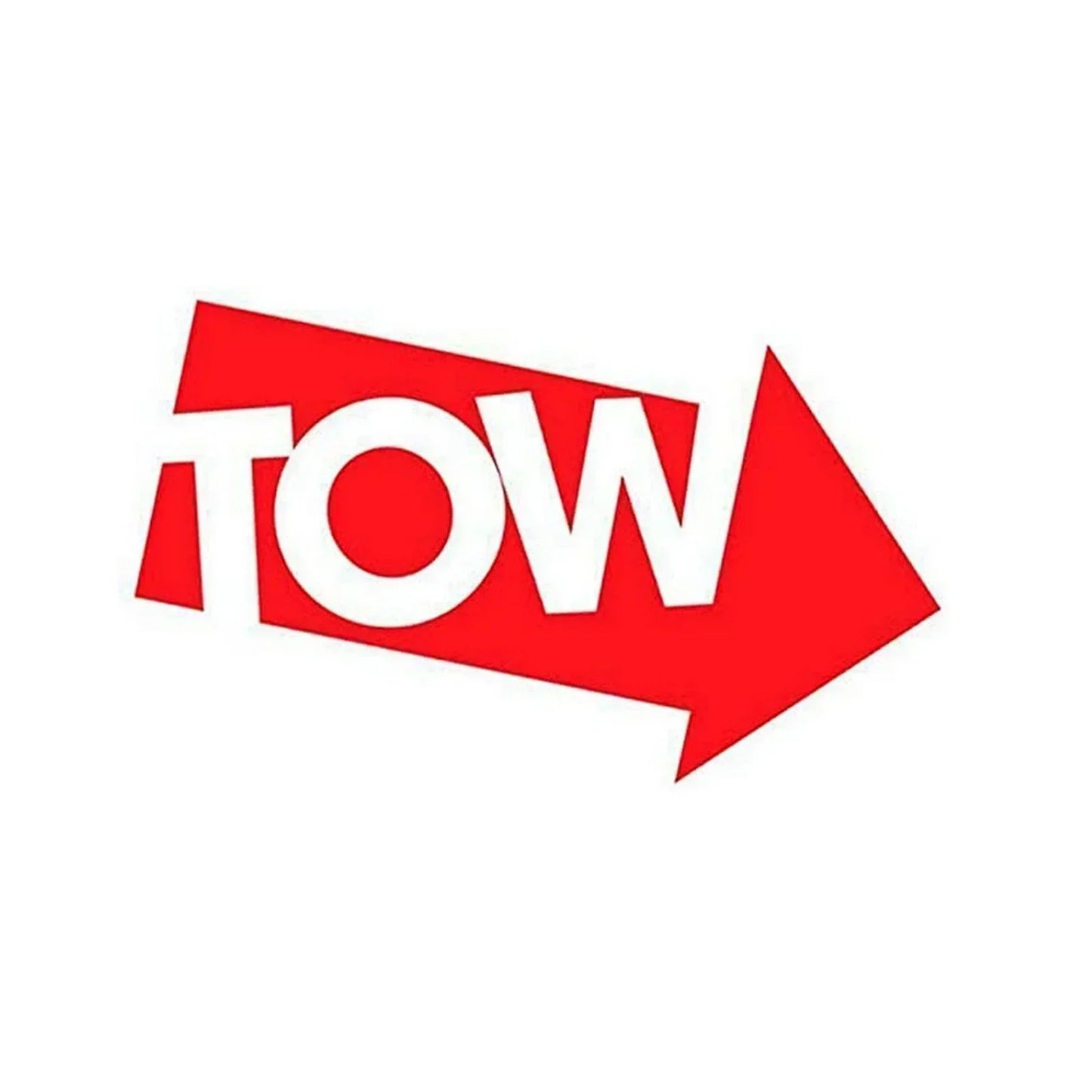 STICKER, TOW AND ARROW SIGN - ndestore.com