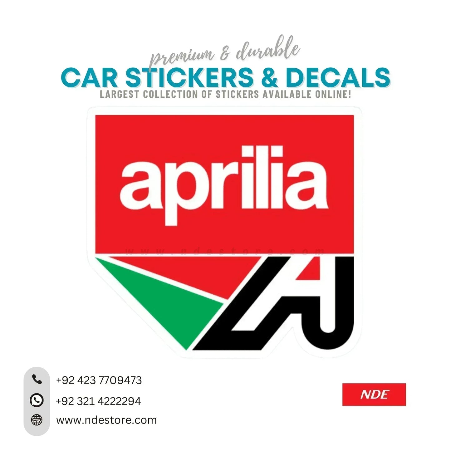 STICKER APRILIA - ndestore.com