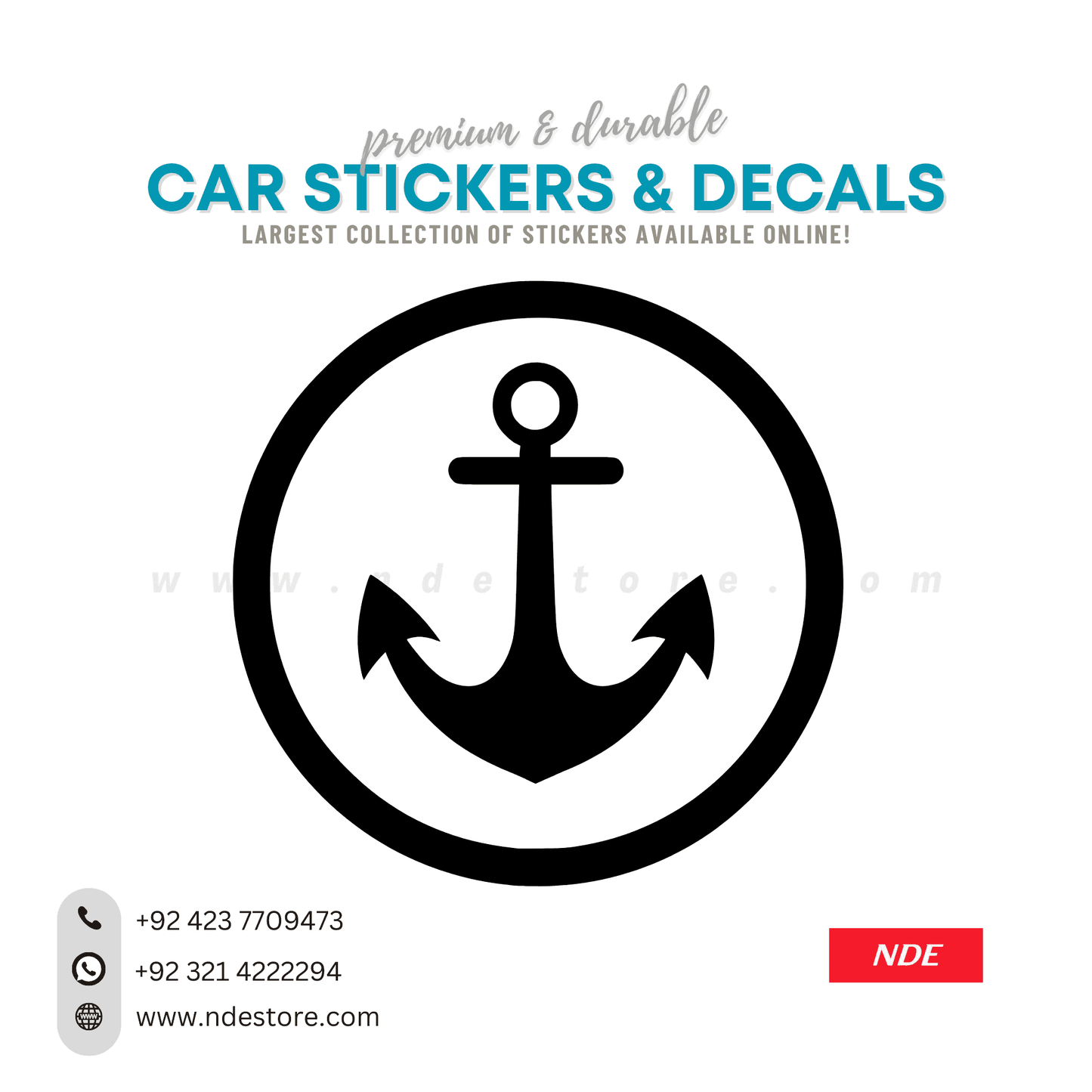 STICKER ANCHOR - ndestore.com