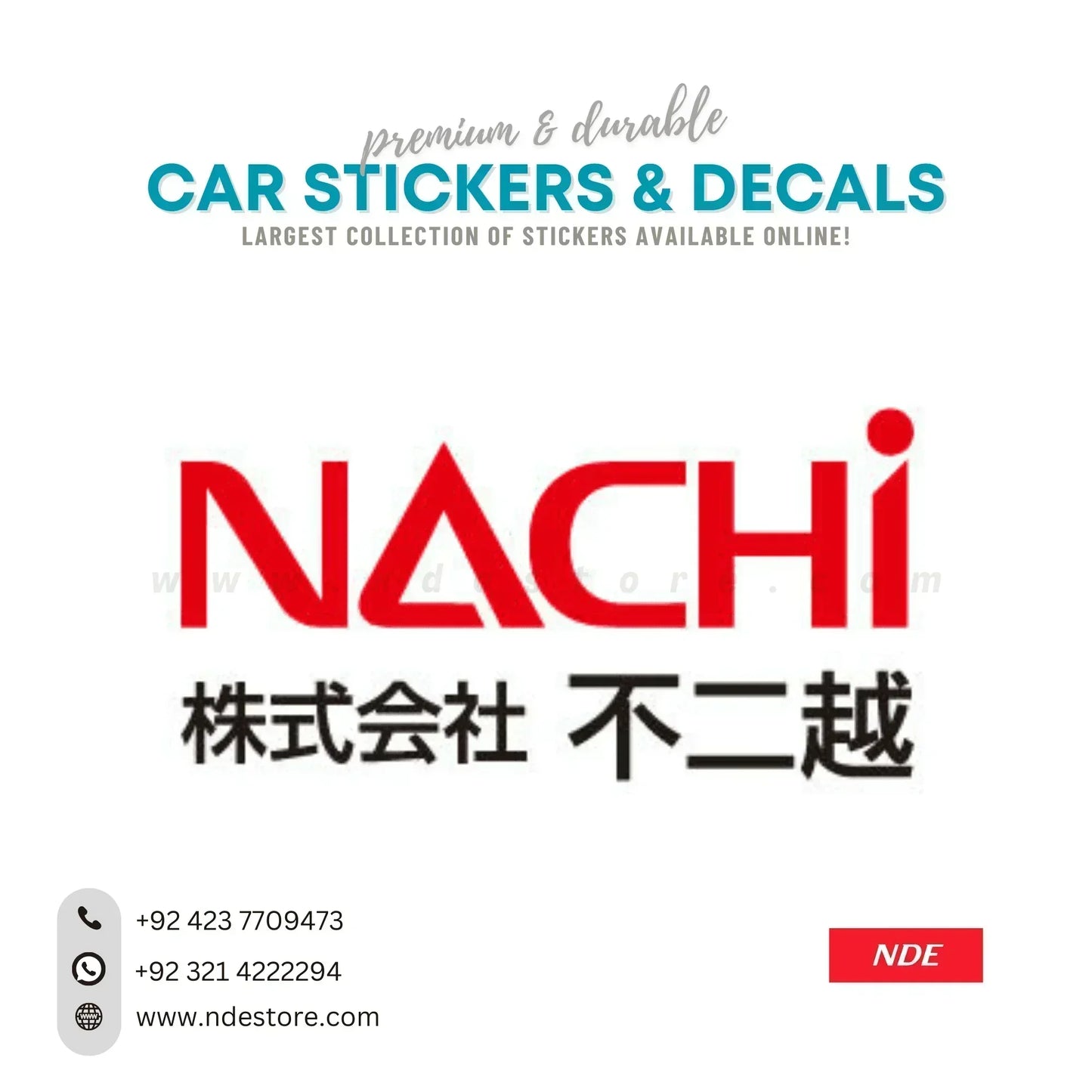 STICKER NACHI - ndestore.com