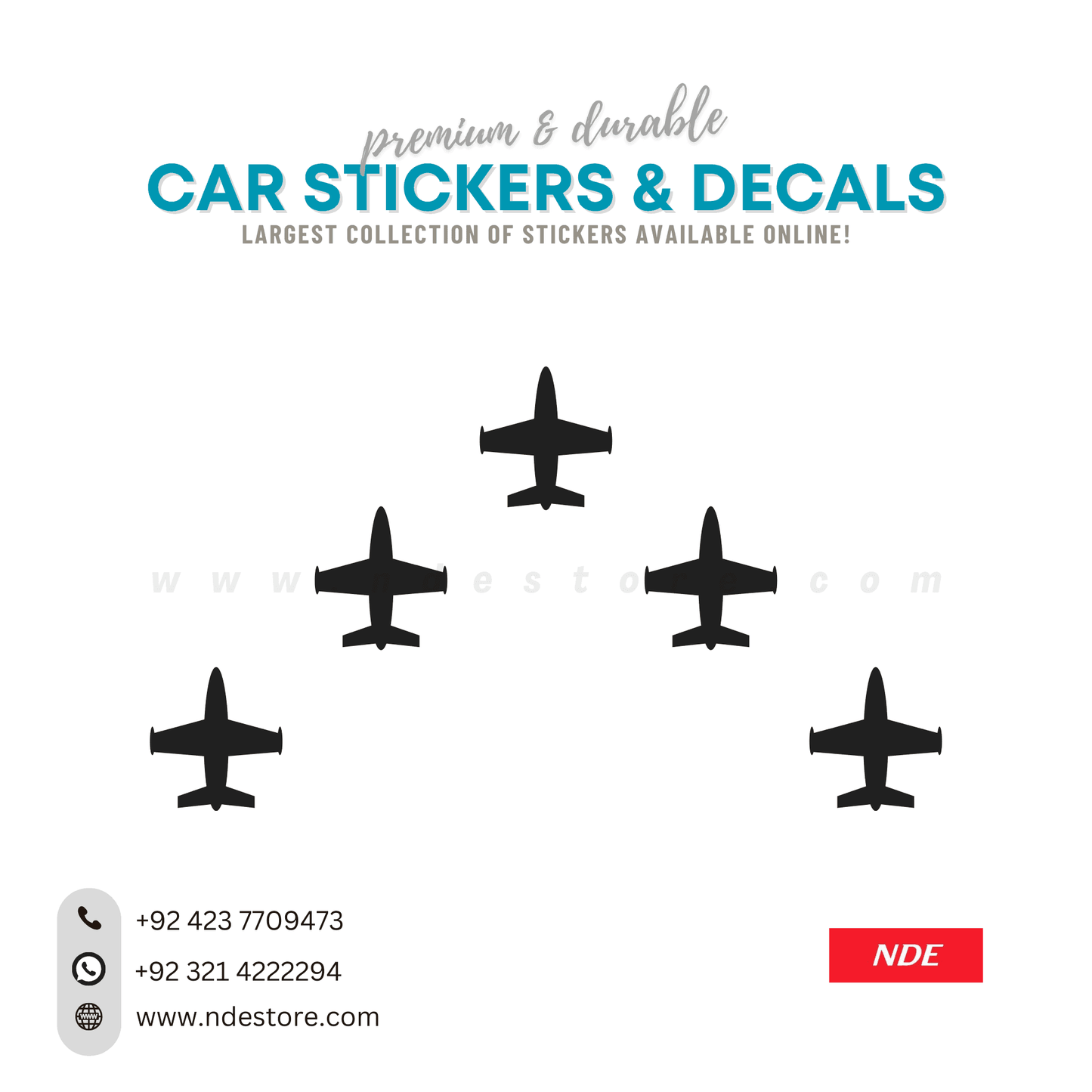 STICKER FLYING PLANE - ndestore.com