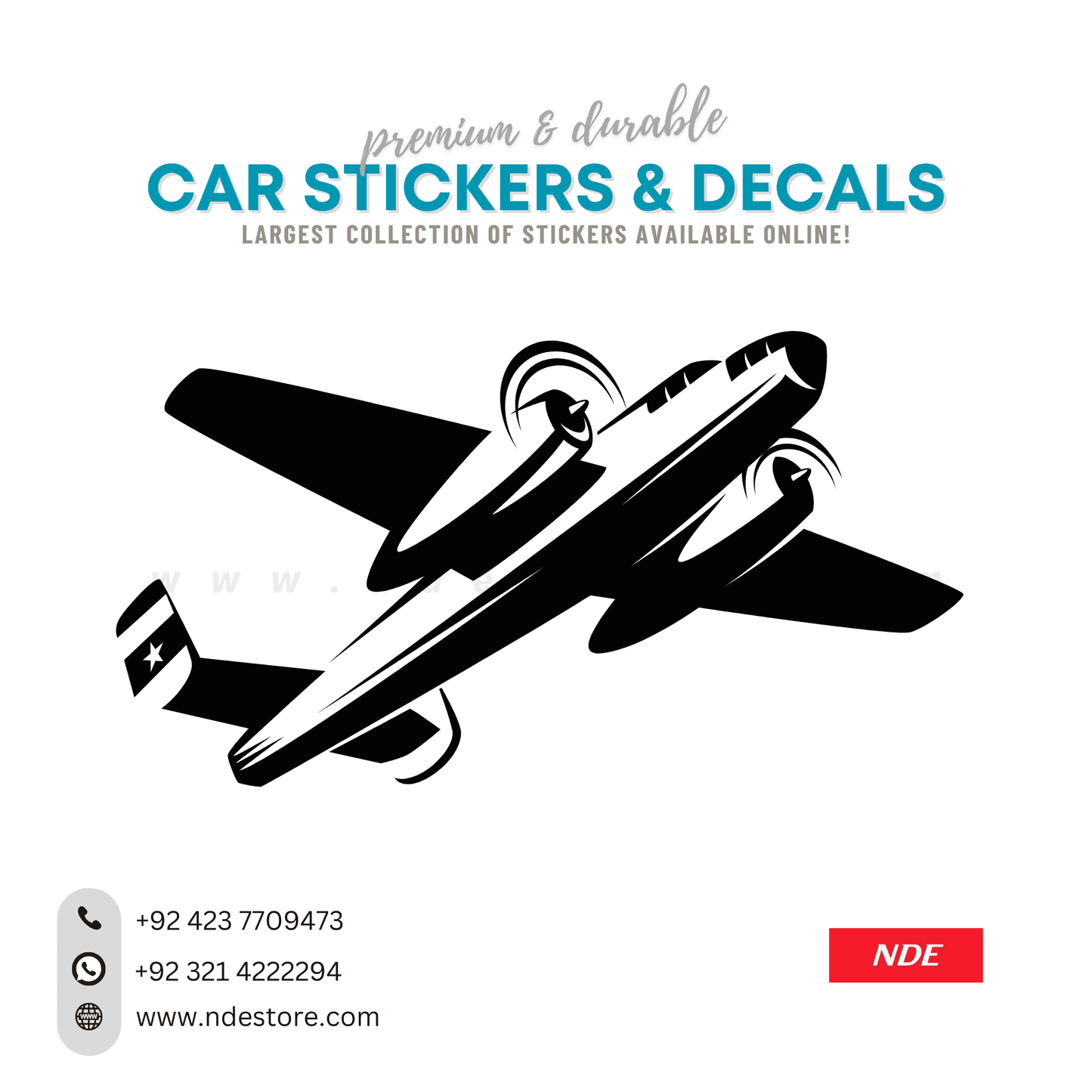 STICKER PLANE - ndestore.com