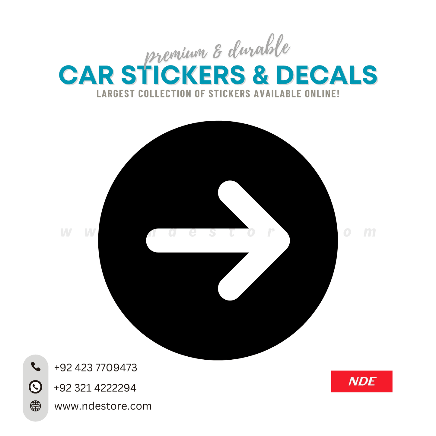STICKER ARROW - ndestore.com