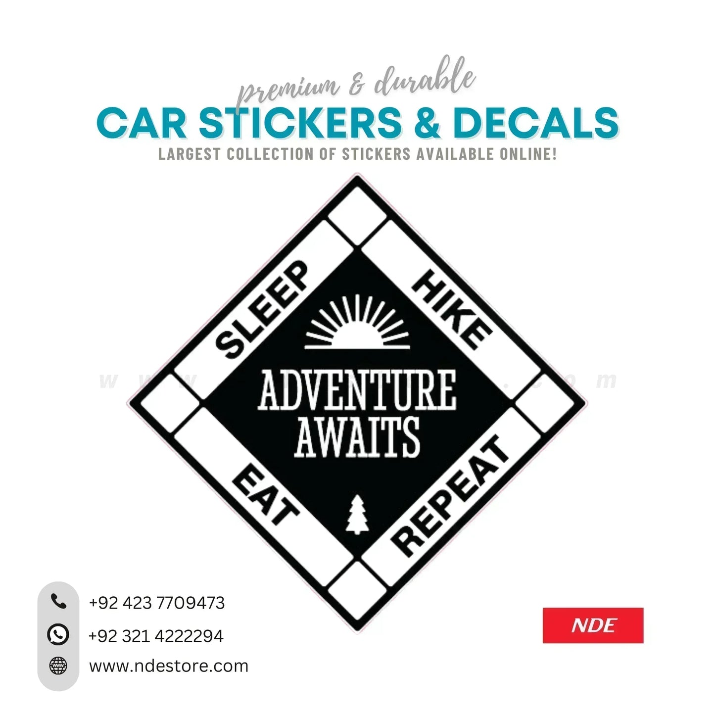 STICKER ADVENTURE AWAITS (AA-006) - ndestore.com