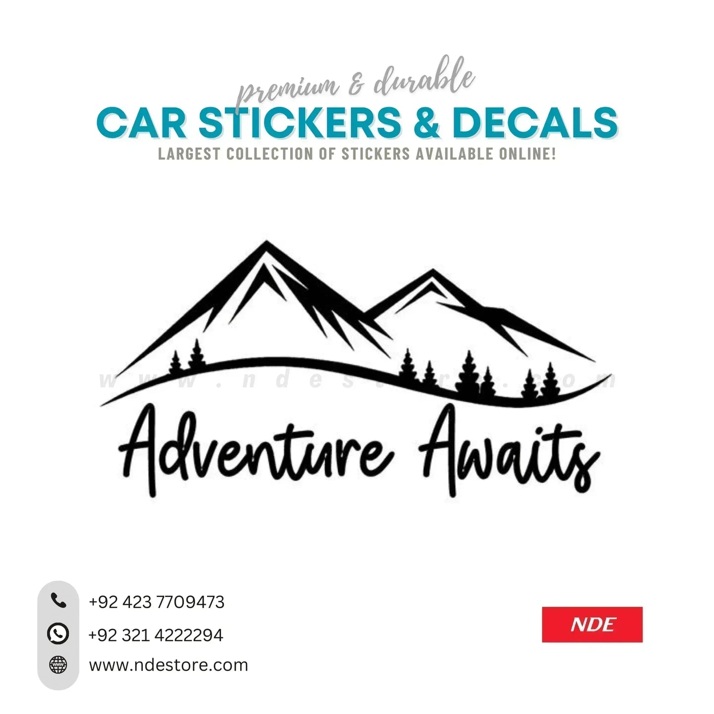 STICKER ADVENTURE AWAITS (AA-008) - ndestore.com