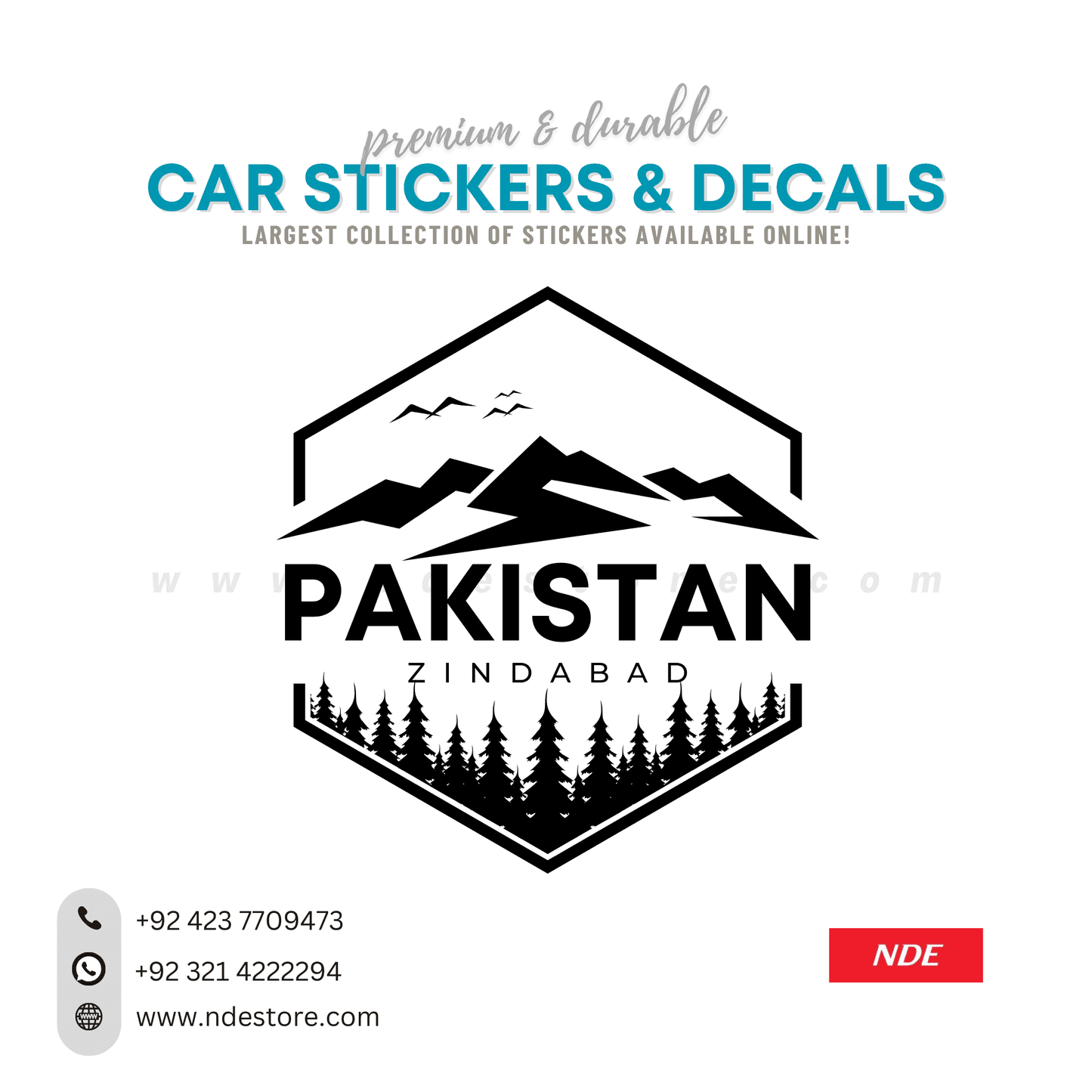 STICKER PAKISTAN ADVENTURE (AA-014) - ndestore.com