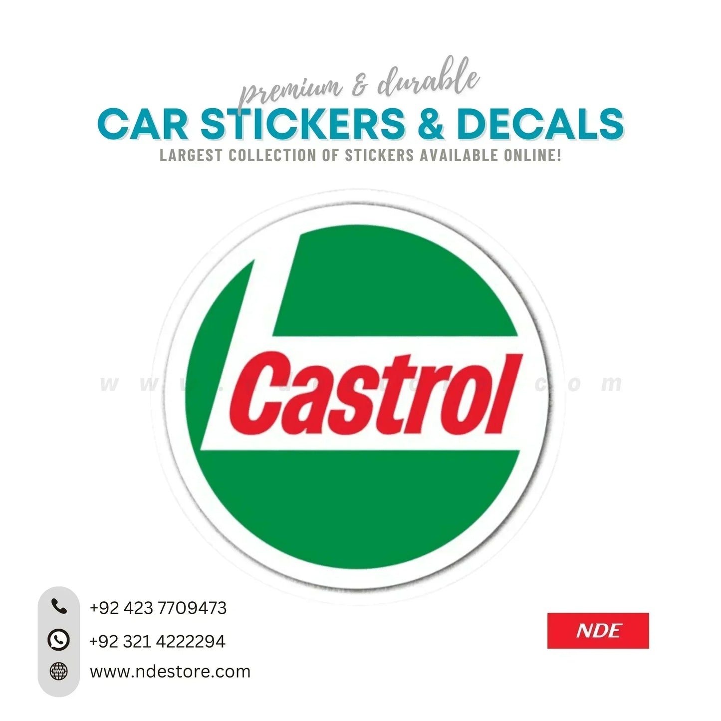STICKER CASTROL - ndestore.com