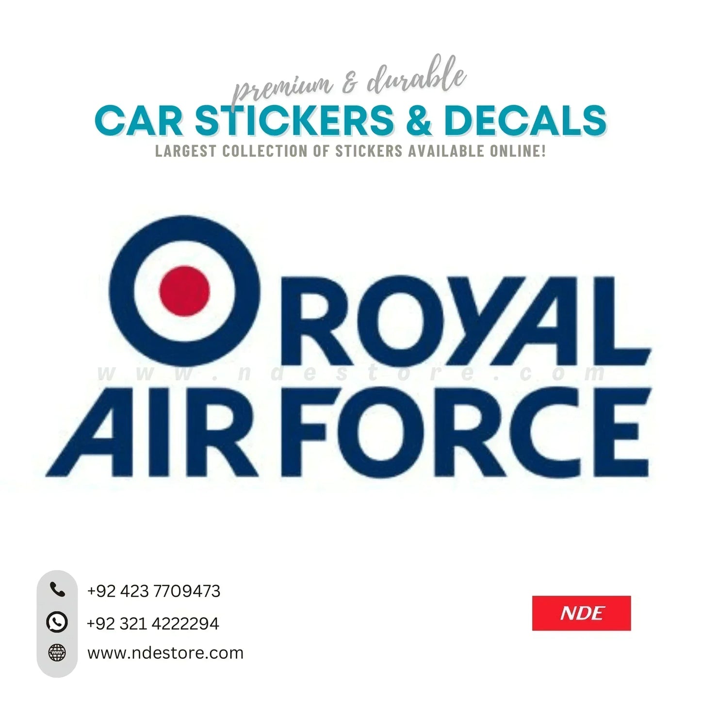STICKER ROYAL AIR FORCE - ndestore.com