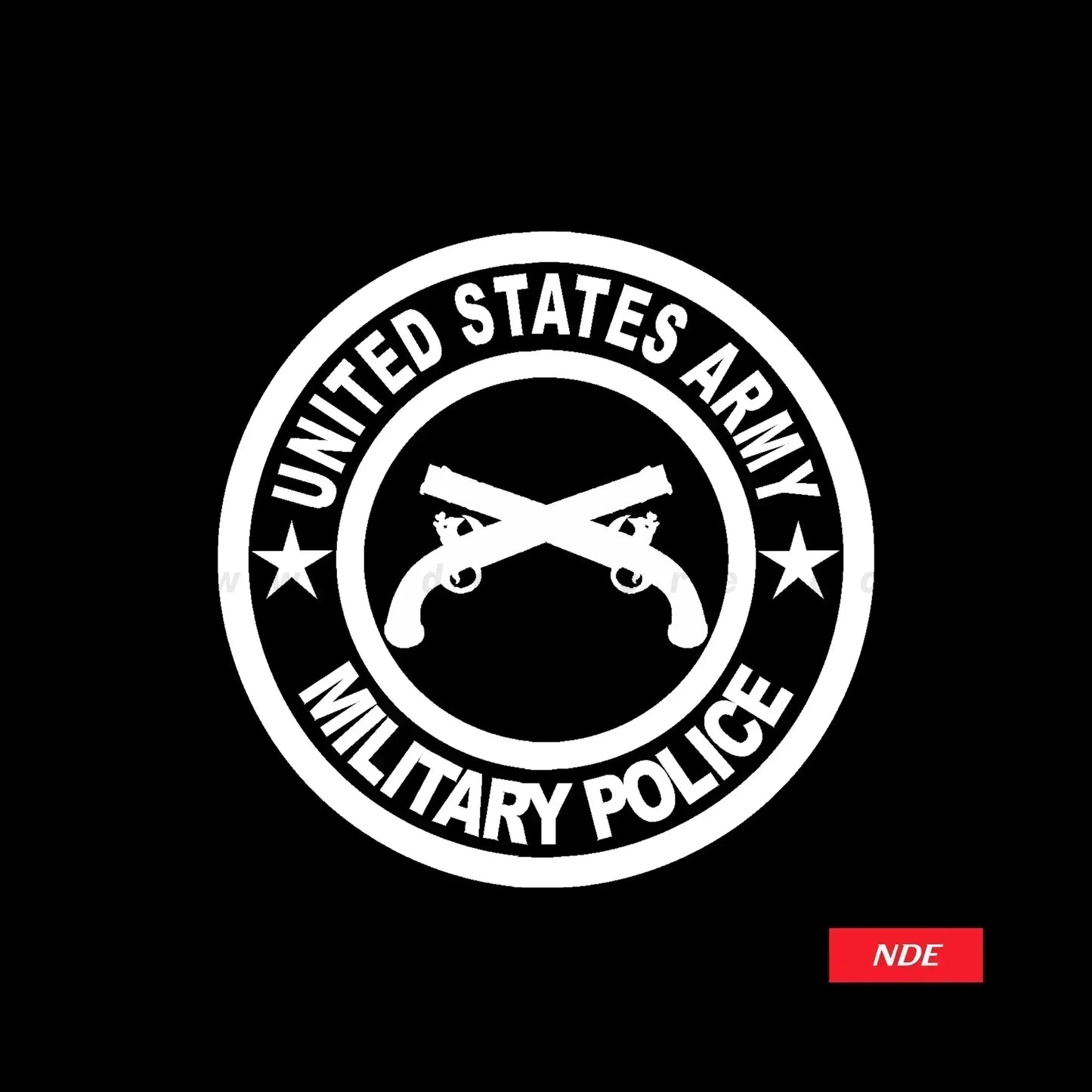 STICKER MILITARY POLICE US (M009) - ndestore.com