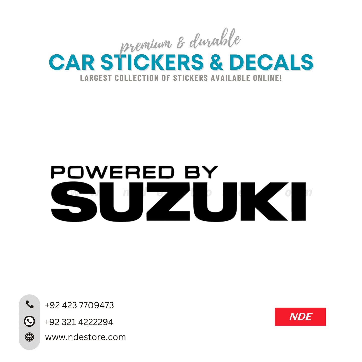 STICKER SUZUKI - ndestore.com