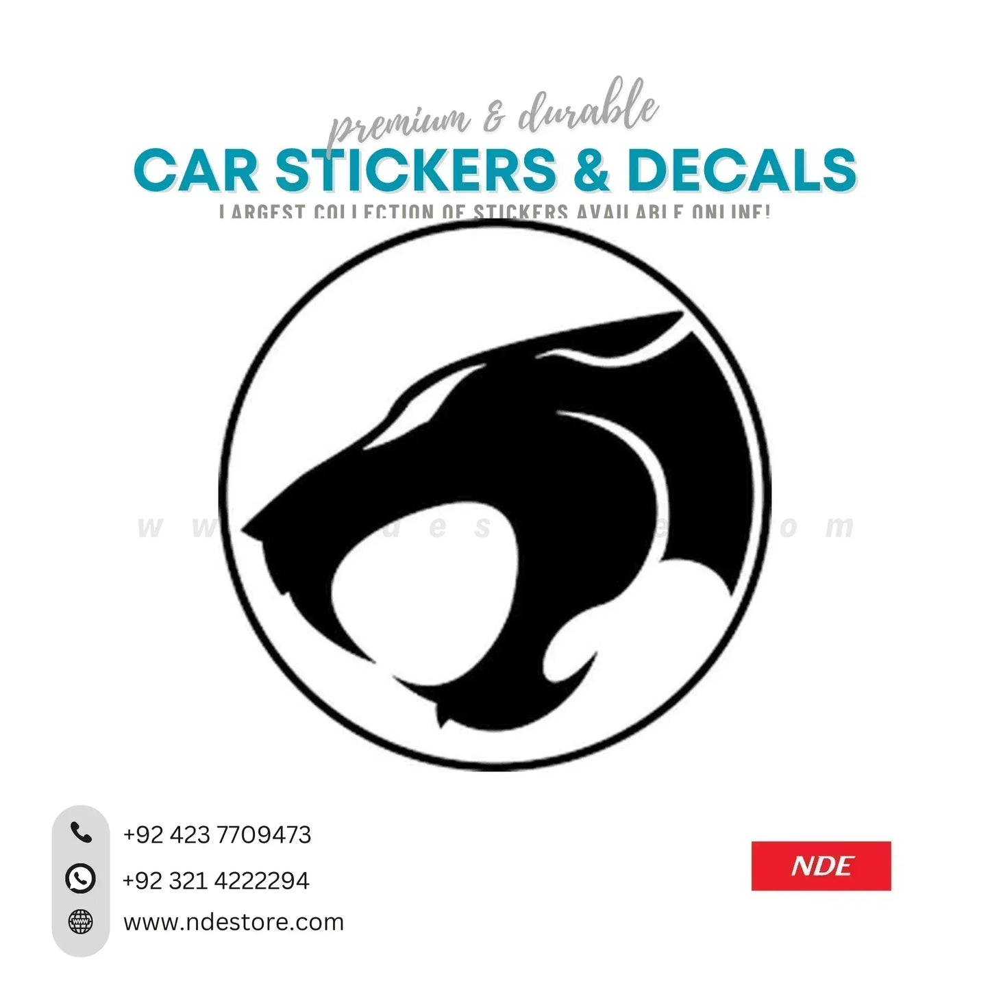 STICKER PANTHER (PTH-003) - ndestore.com