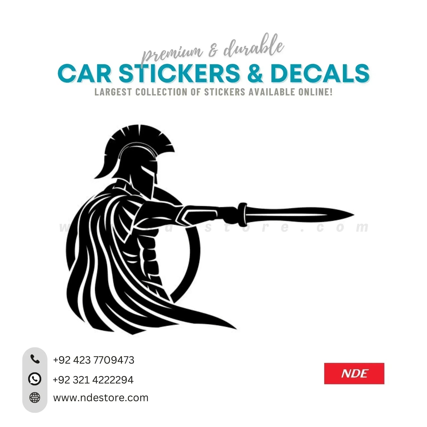 STICKER SPARTAN (SPR-004) - ndestore.com