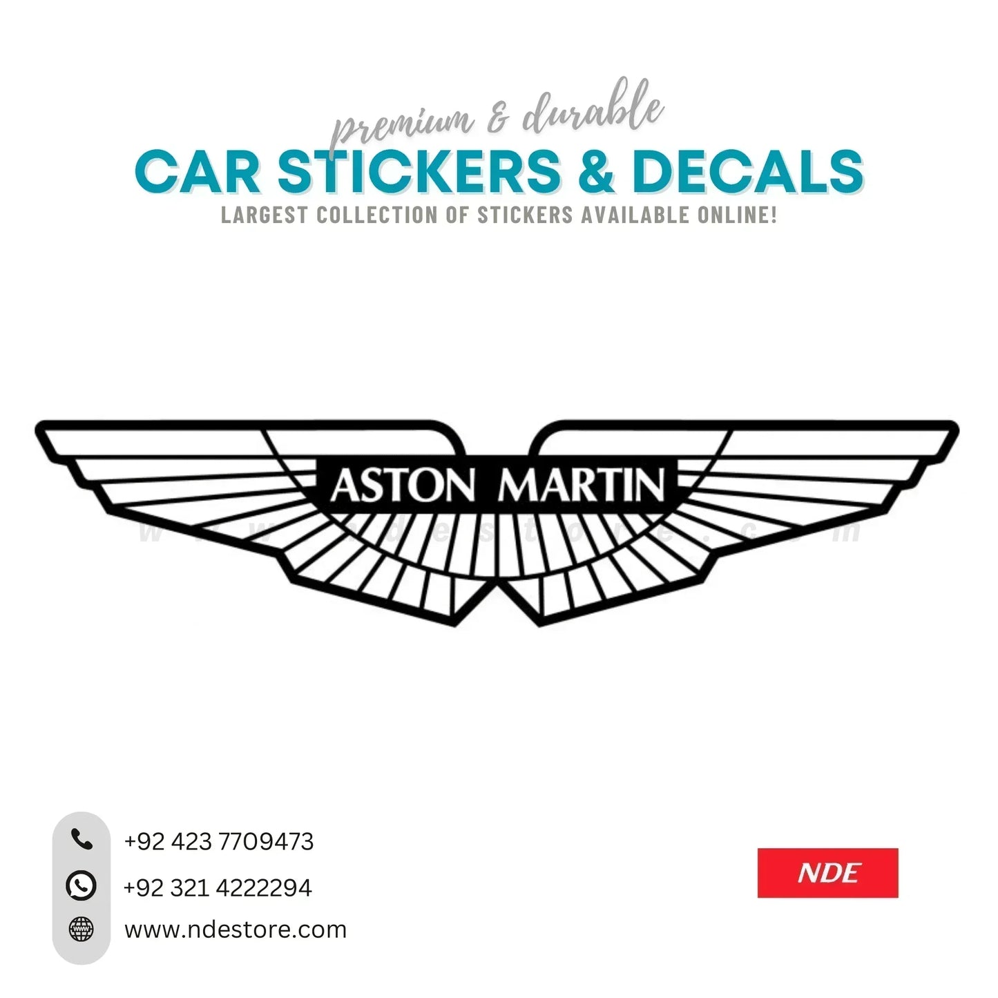 STICKER ASTON MARTIN - ndestore.com
